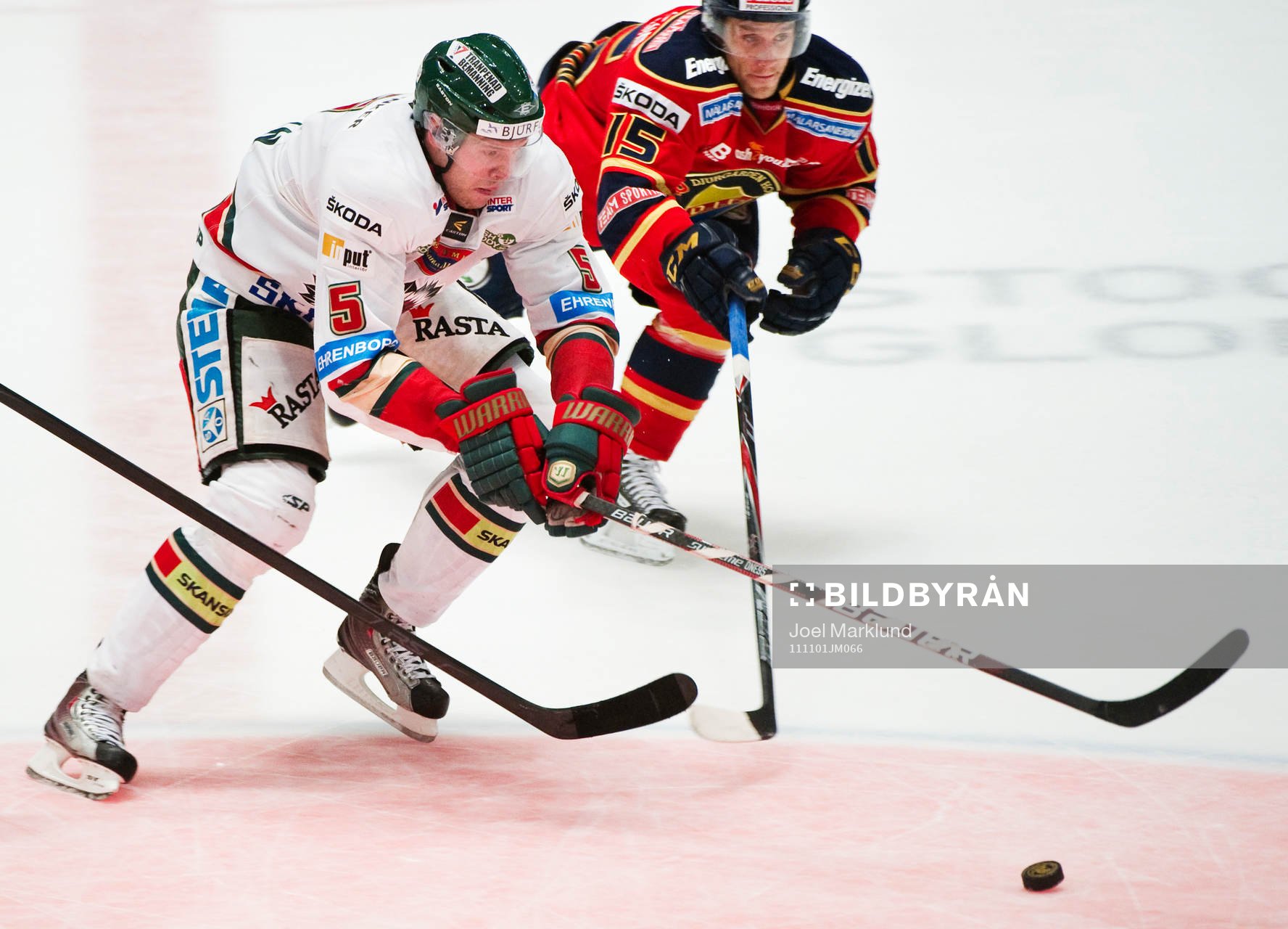 Christian Bäckman, Frölunda, och Mattias Carlsson,