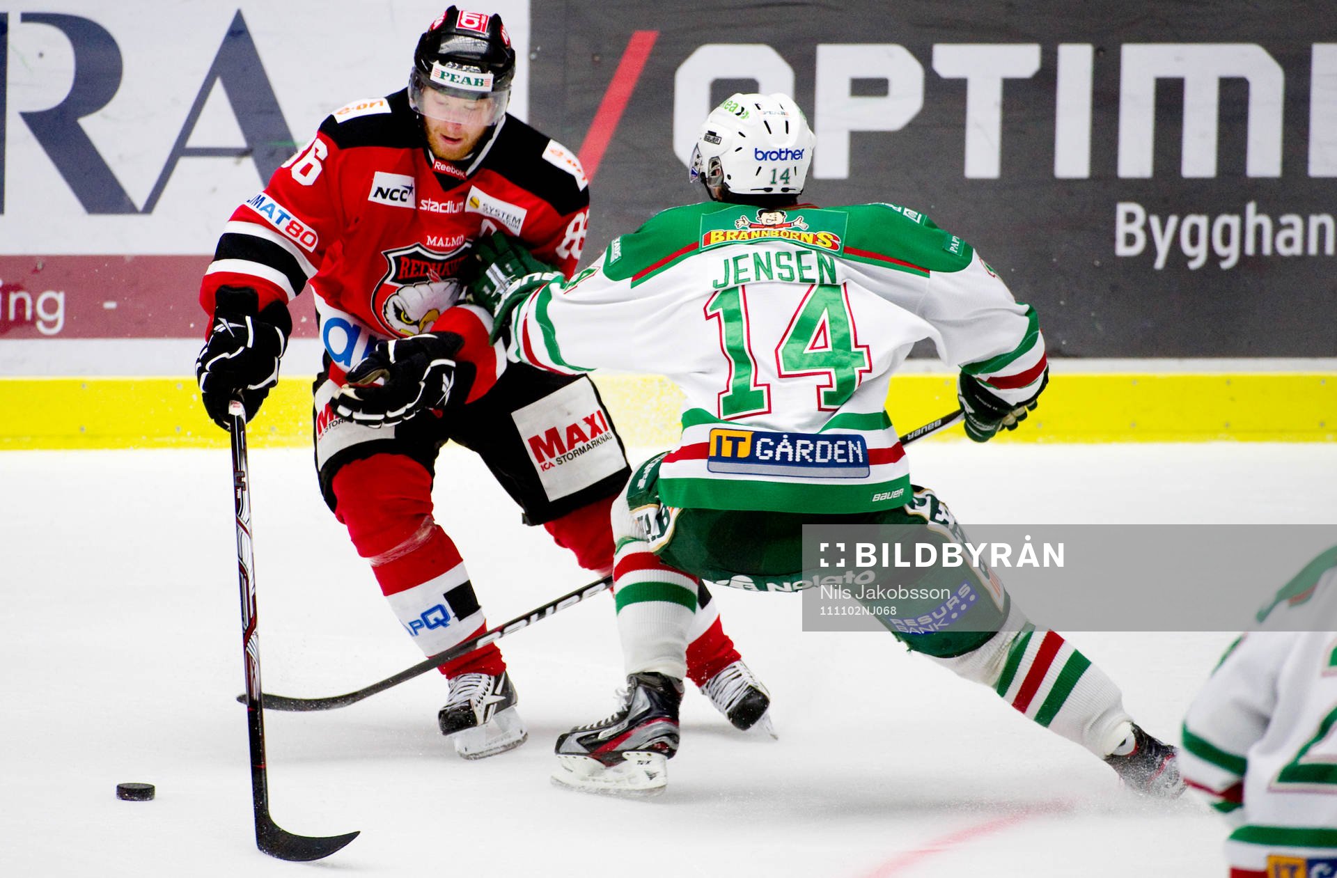 Linus Klasen, Malmö, Jesper Jensen, Rögle