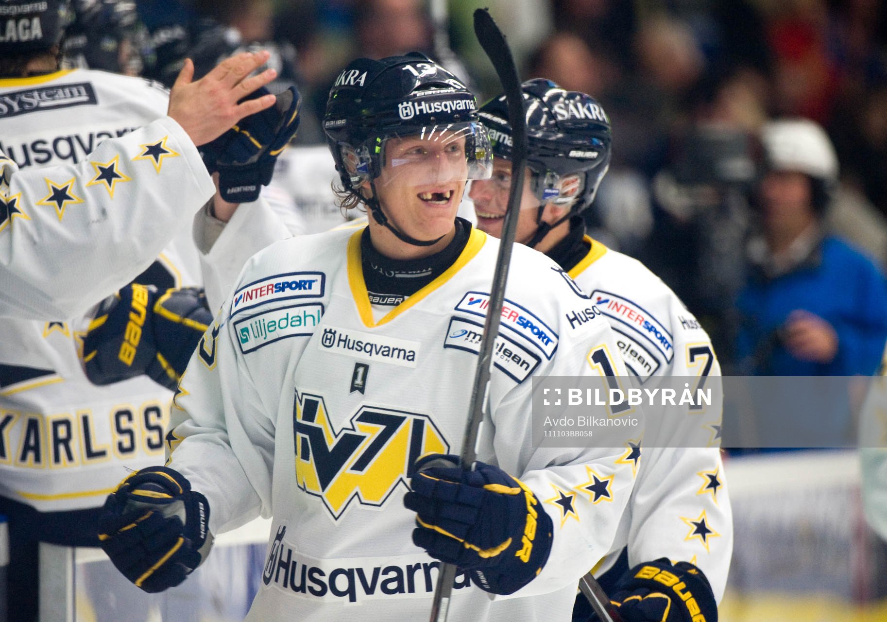 Oscar Sundh, jubel, HV71
