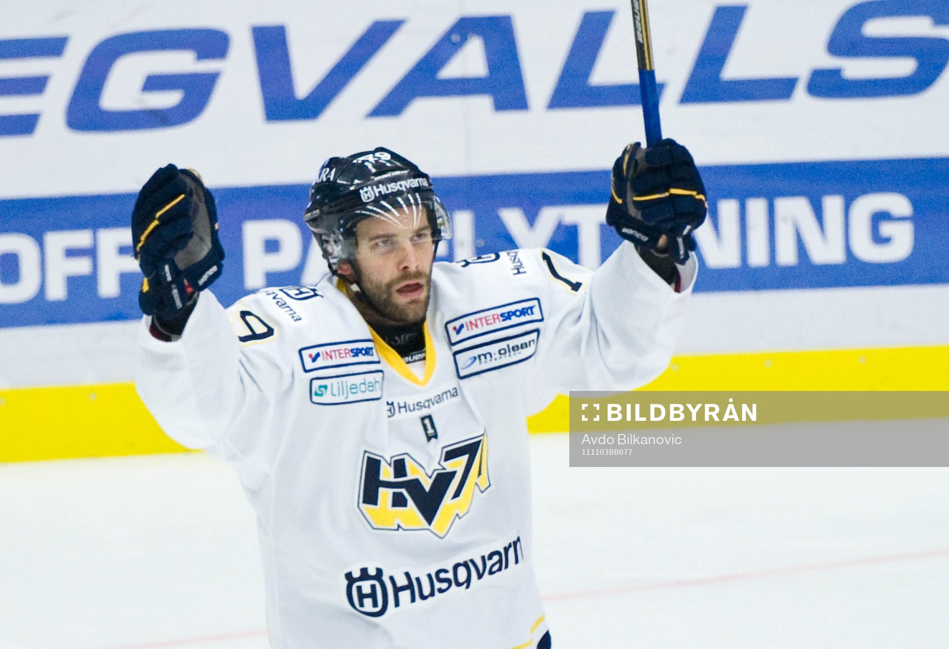 Johan Lindström, jubel, HV71