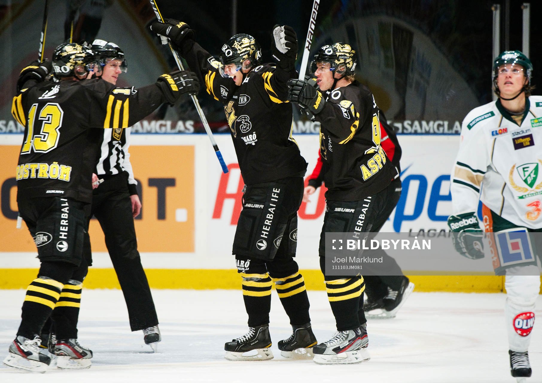 Joakim Nordström, Daniel Bång och Christopher Aspeqvist,