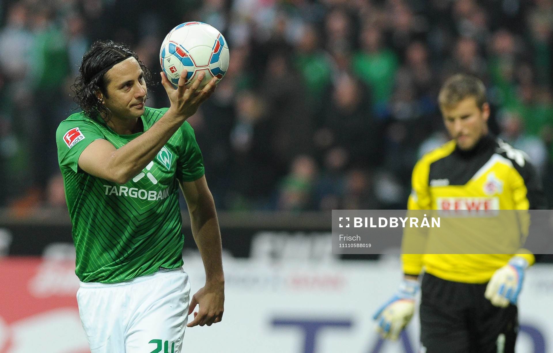 Claudio Pizarro, Bremen (Jubel)