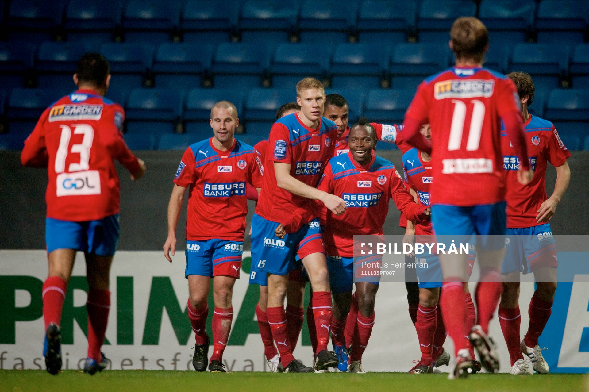 Helsingborg - Kalmar: May Mahlangu, Helsingborg, jubel