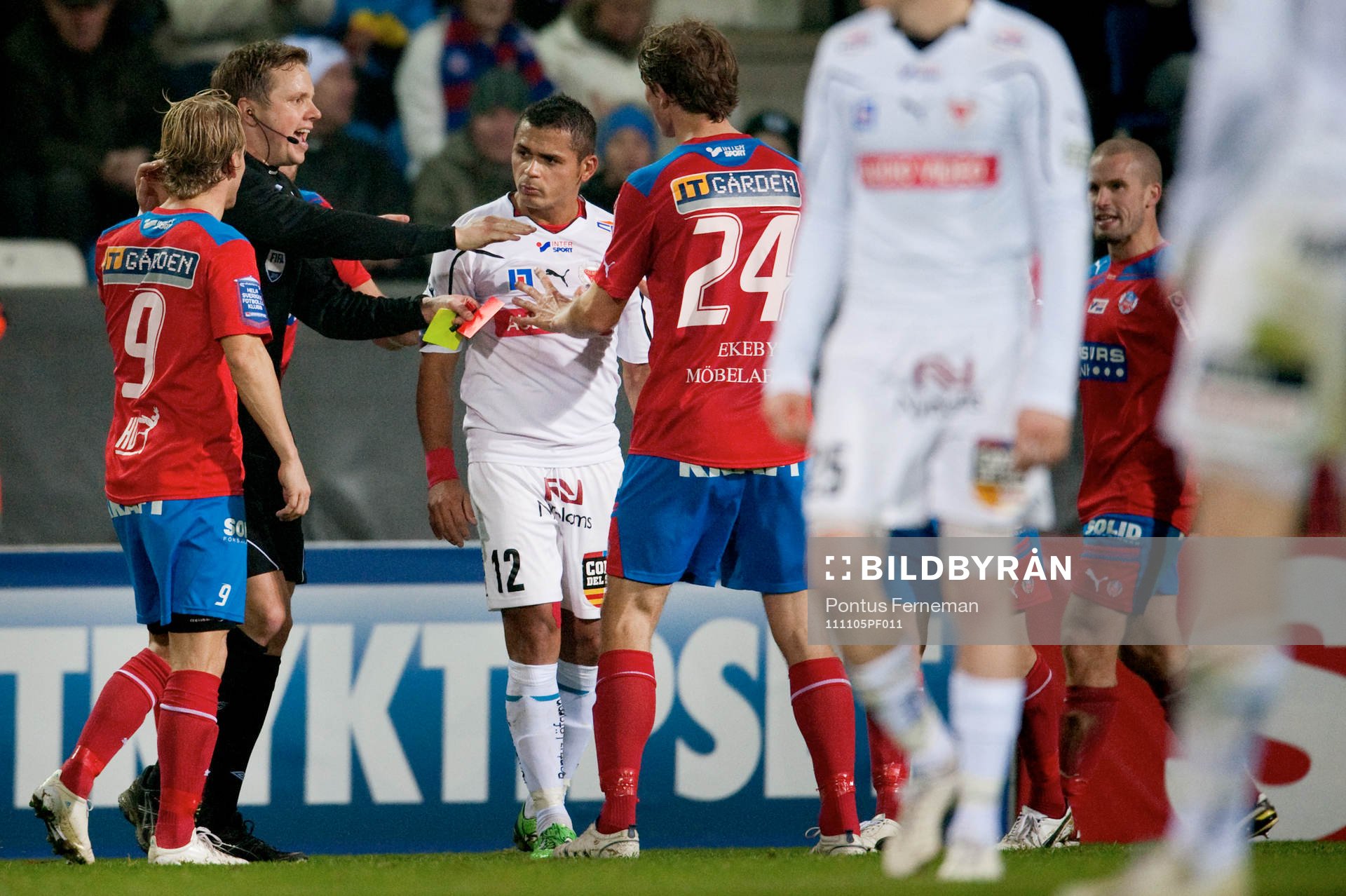 Helsingborg - Kalmar: Markus Strömbergsson, domare, Daniel