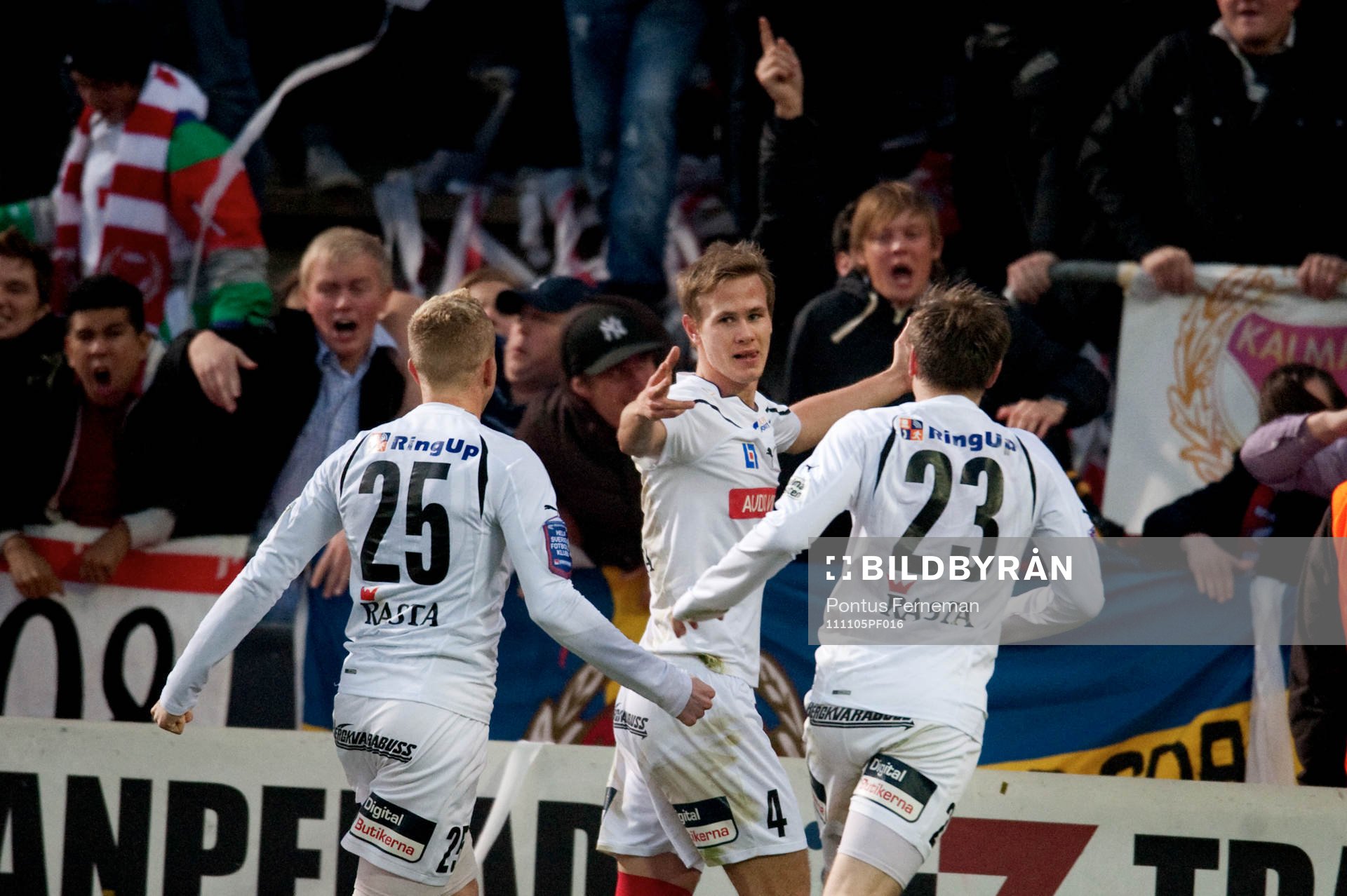 Erik Israelsson, Kalmar, jubel