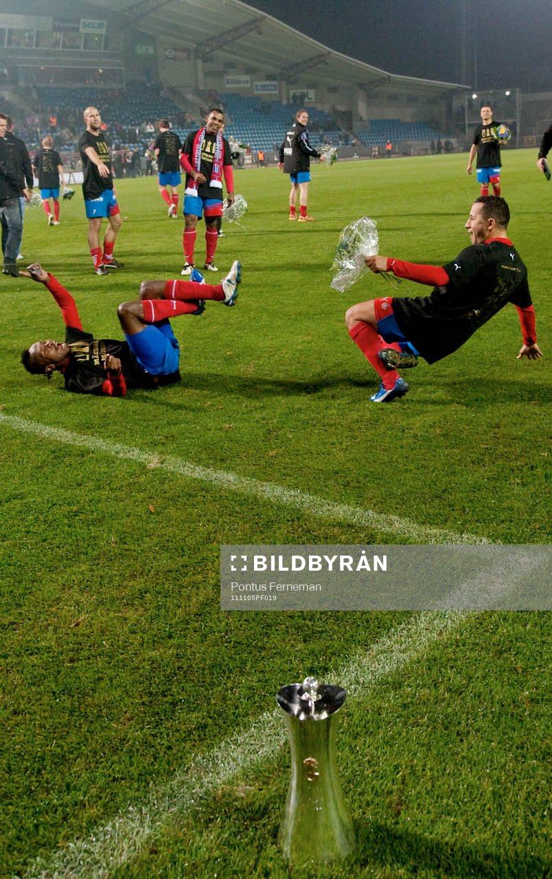 Helsingborg - Kalmar: May Mahlangu, Rachid Bouaouzan,