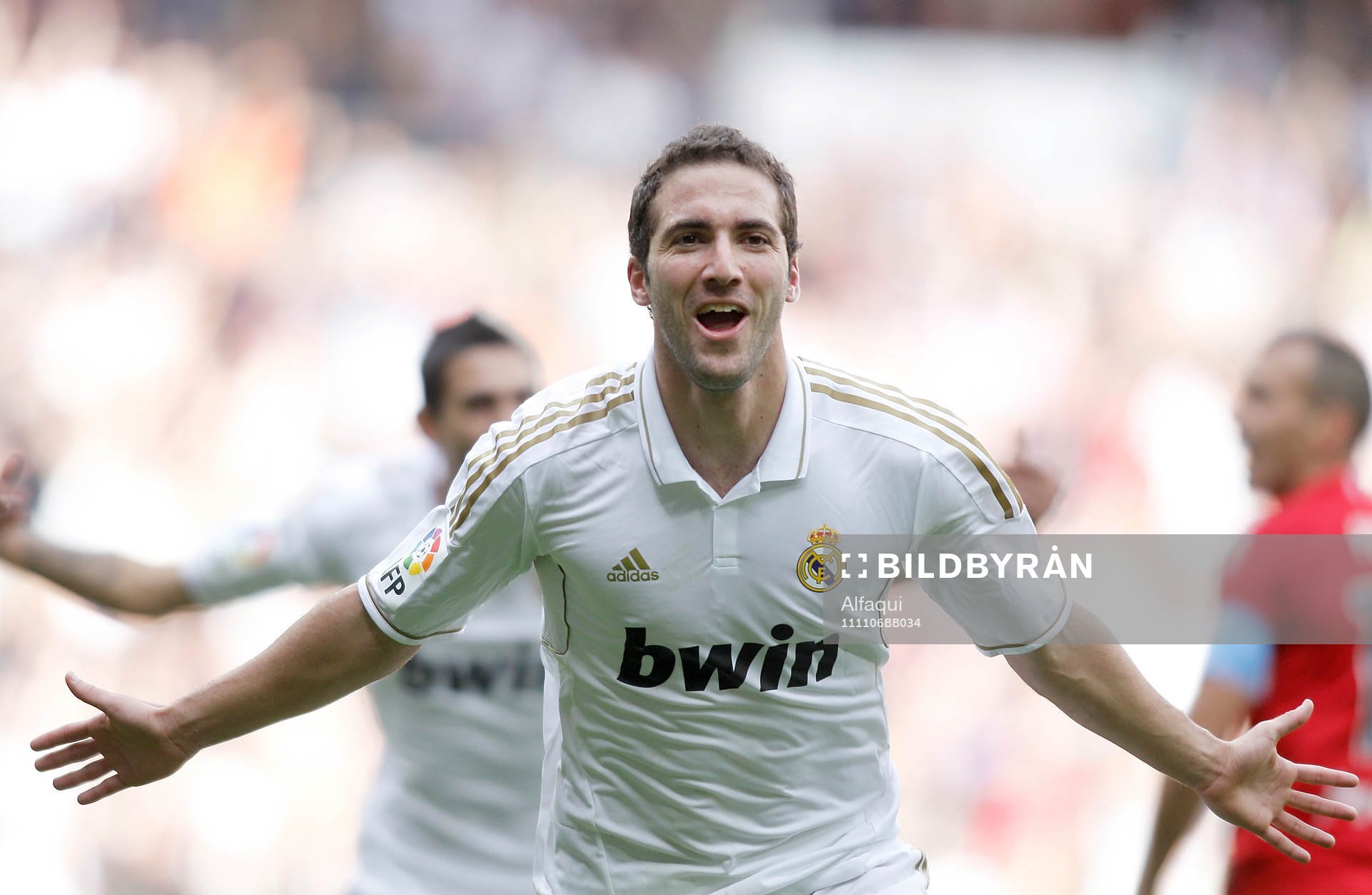 Gonzalo Higuain, Madrid (Jubel)