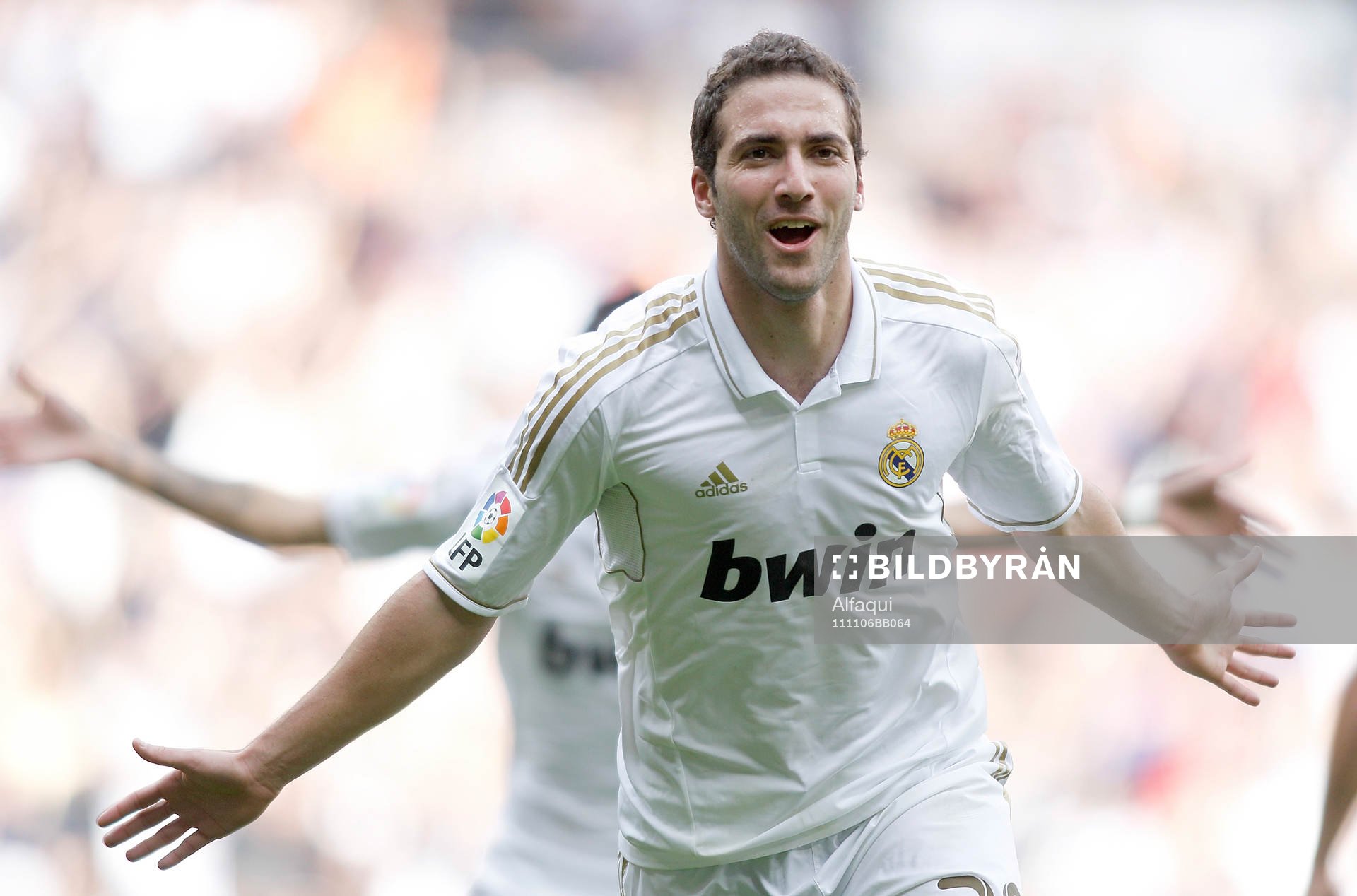Gonzalo Higuain, Madrid (Jubel)