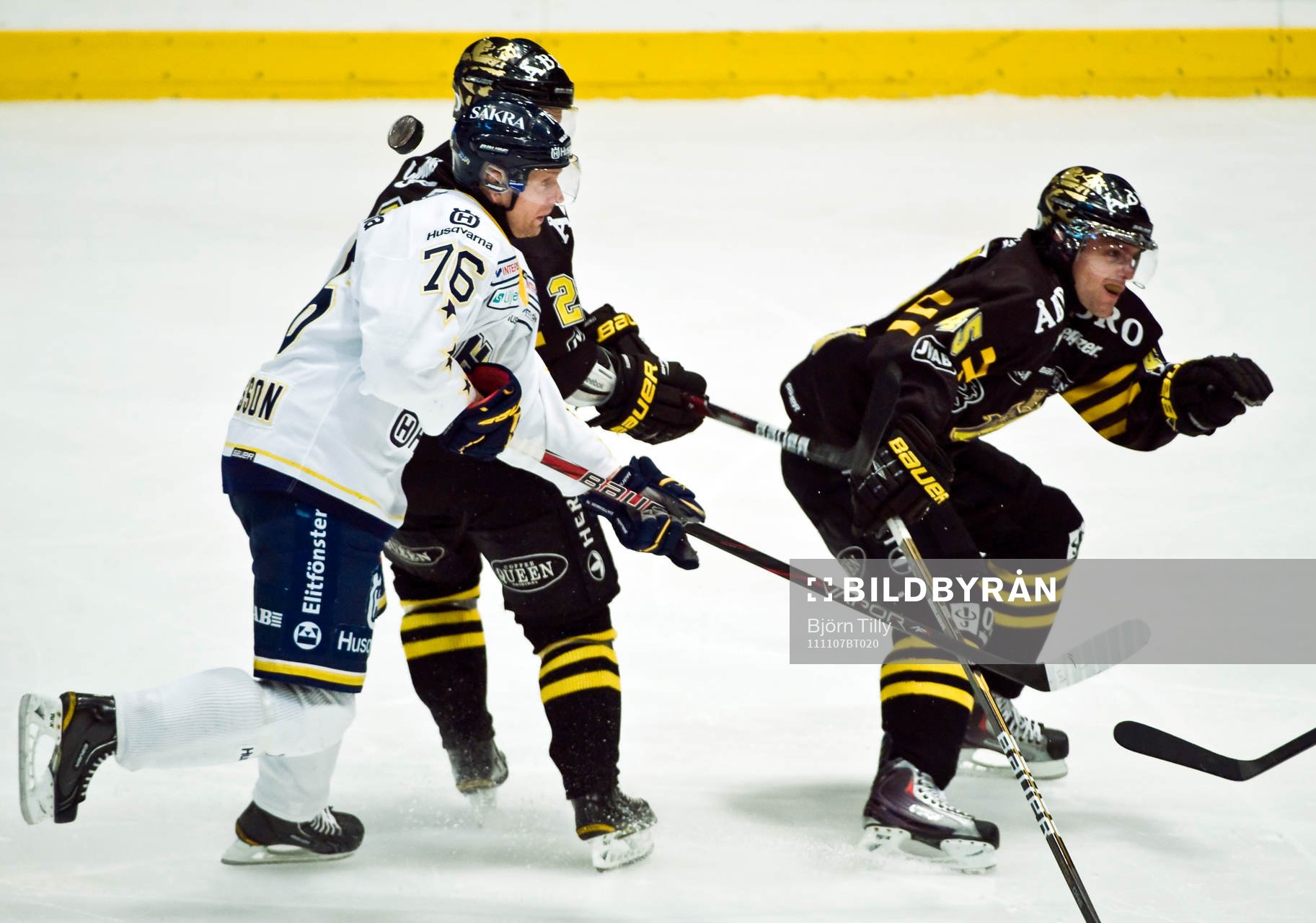 Johan Davidsson, HV71 och Oscar Steen, AIK