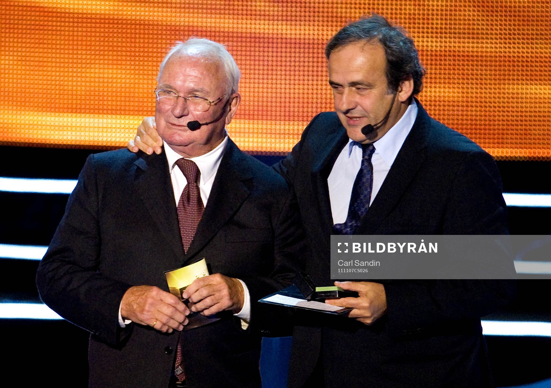  Kurt Kurre Hamrin, Michel Platini.