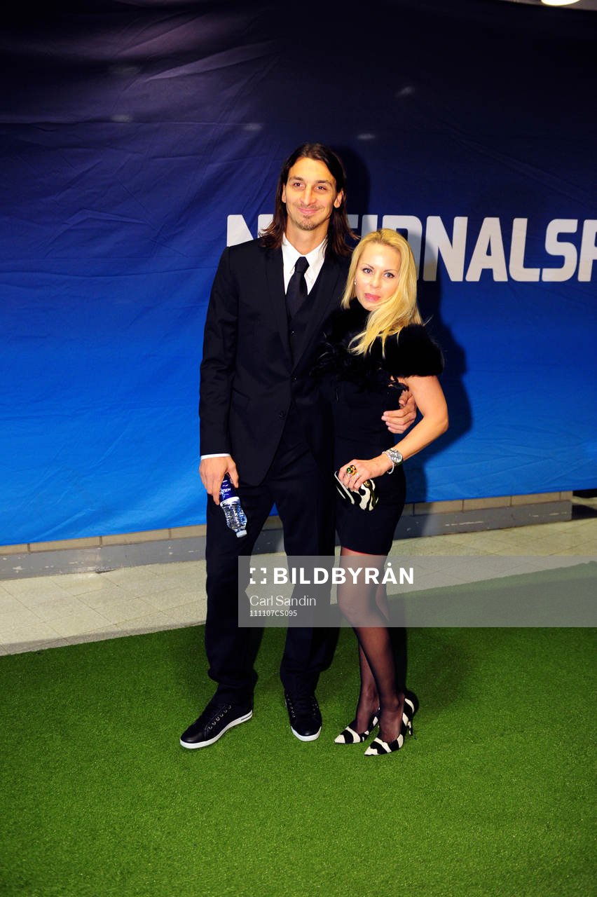 Zlatan Ibrahimovic och Helena Seger
