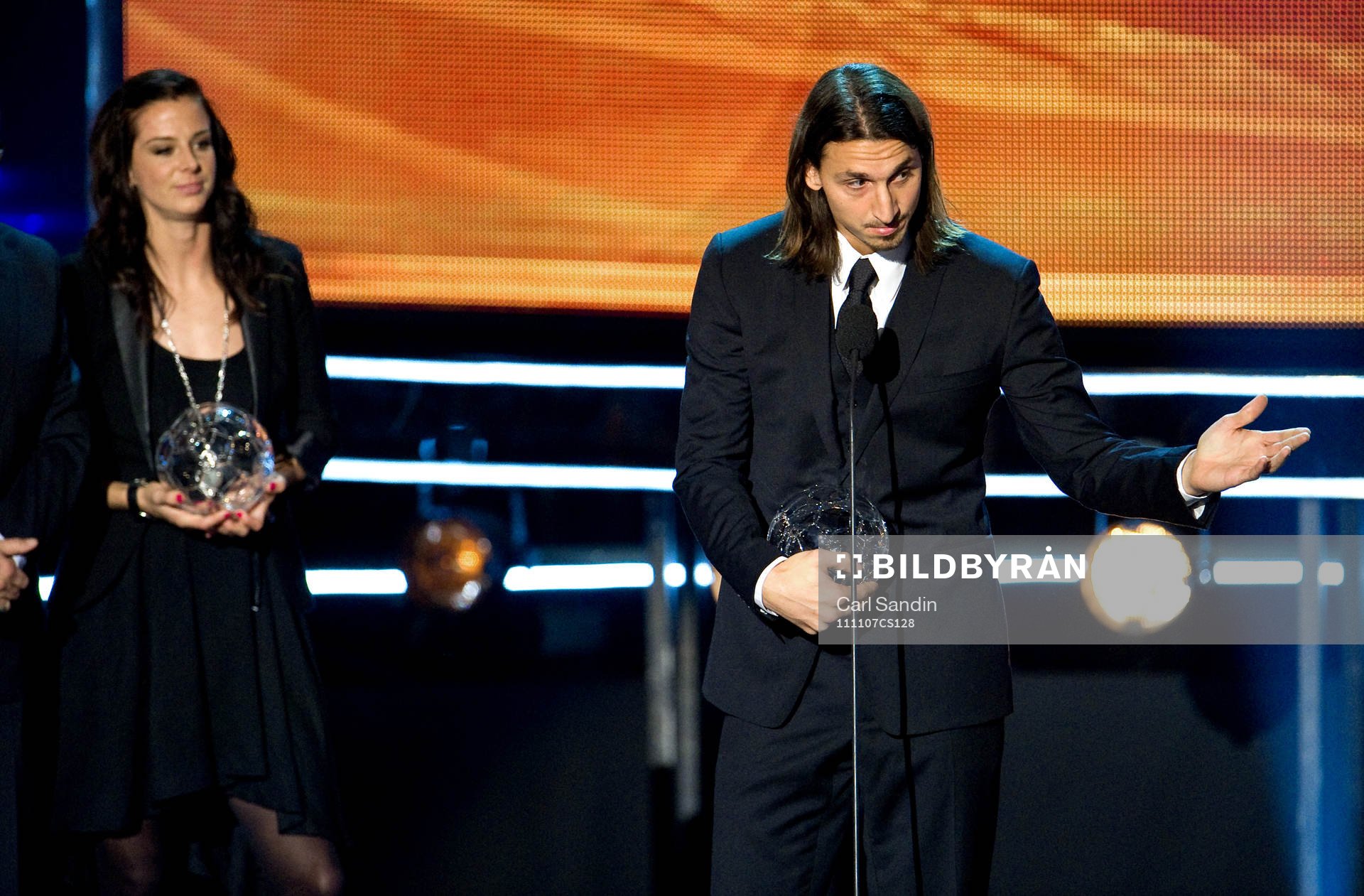 Lotta Schelin, Zlatan Ibrahimovic, årets forward