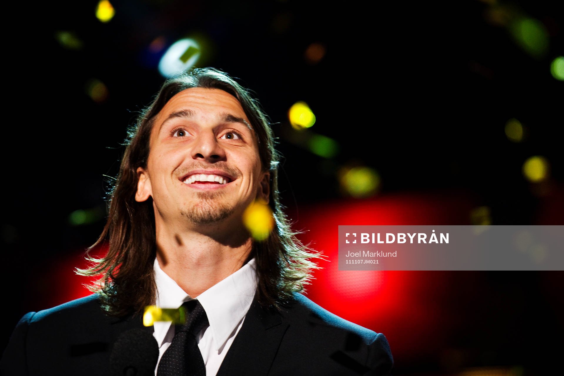 Vinnaren av Guldbollen 2011: Zlatan Ibrahimovic, AC Milan