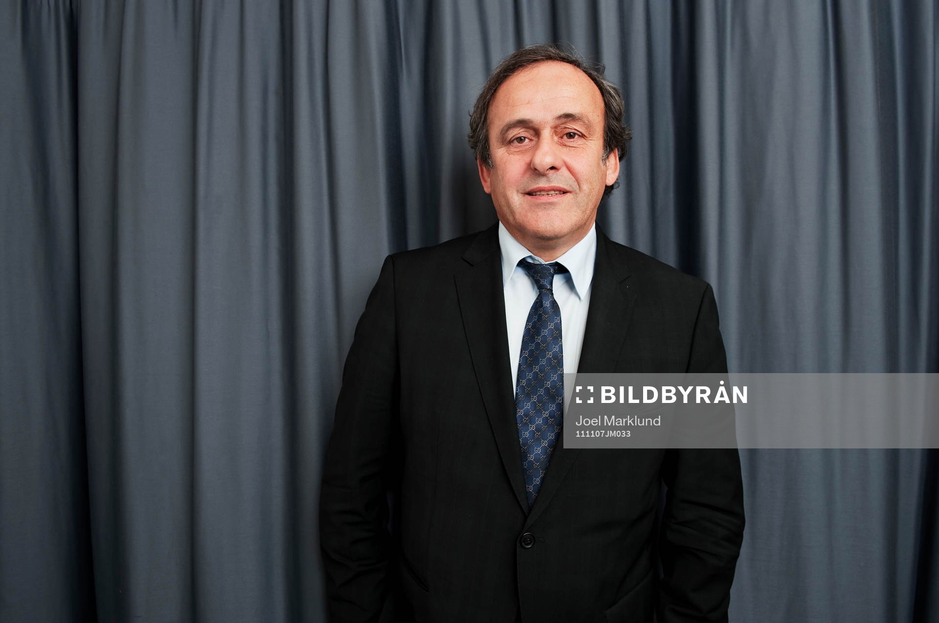 Michel Platini, ordförande UEFA, delade ut Hederspriset