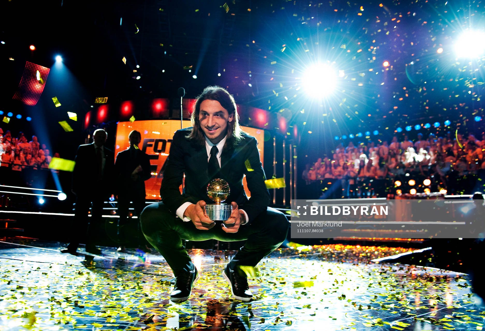 Vinnaren av Guldbollen 2011: Zlatan Ibrahimovic, AC Milan