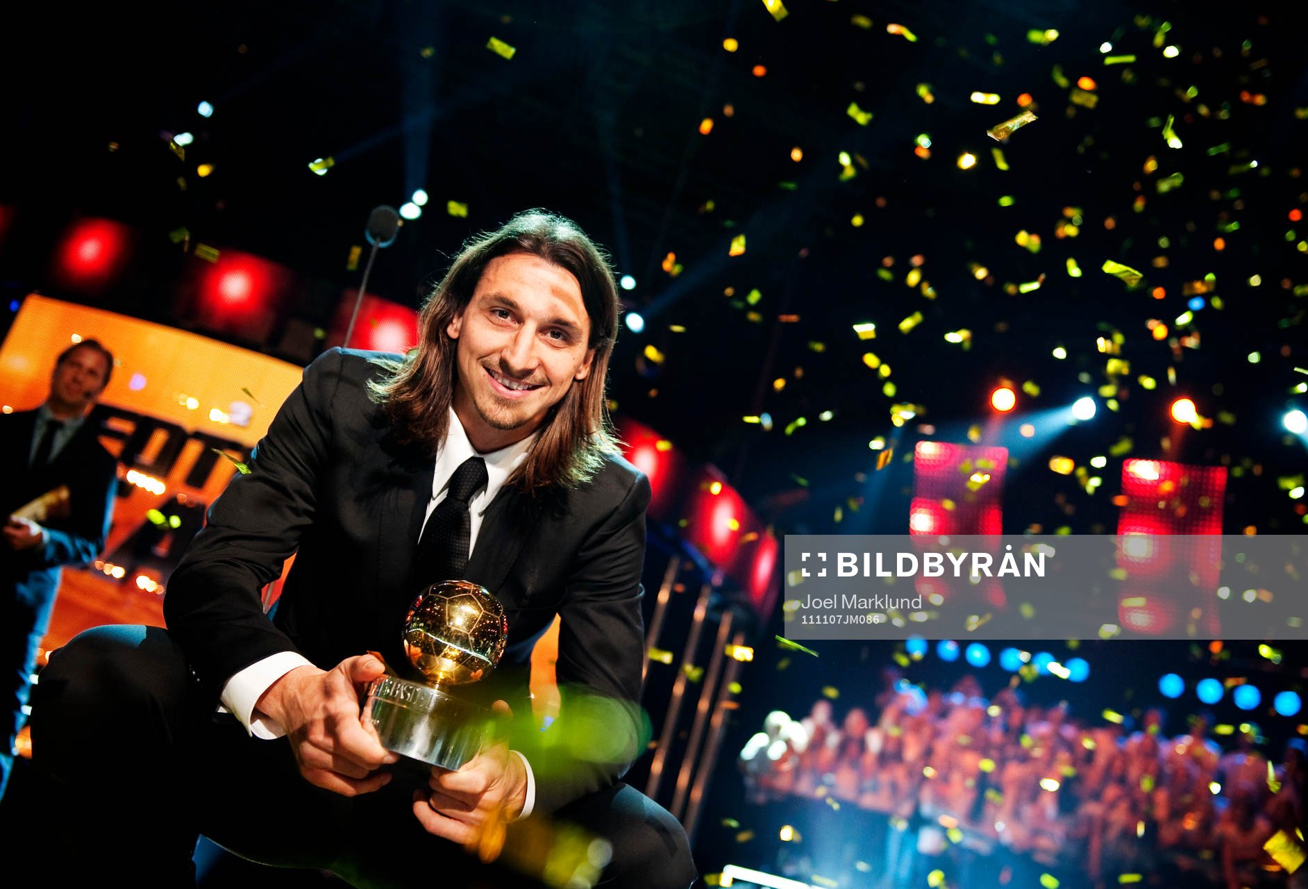 Vinnaren av Guldbollen 2011: Zlatan Ibrahimovic, AC Milan