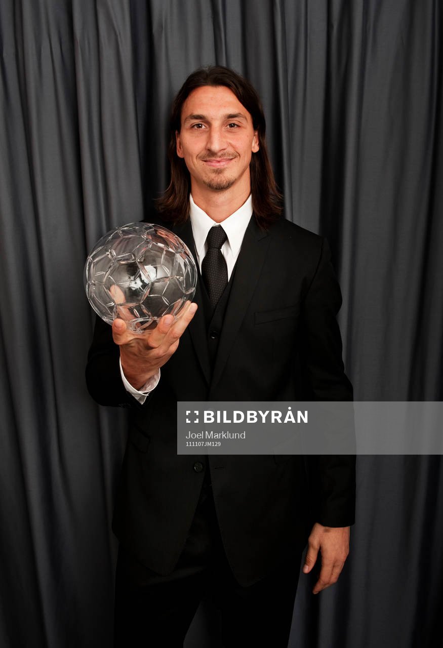 Vinnare av Årets forward, herr: Zlatan Ibrahimovic, AC