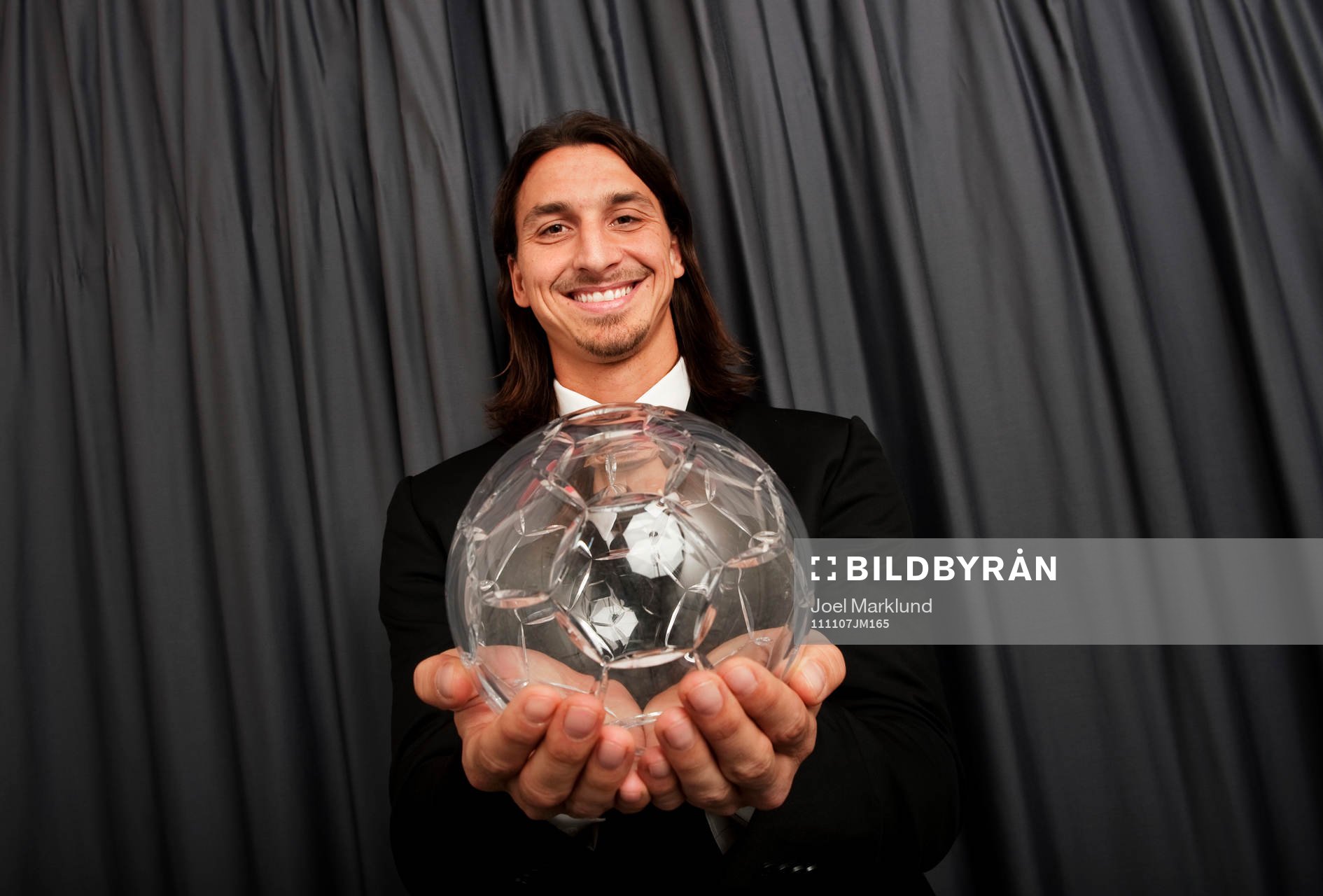 Vinnare av Årets forward, herr: Zlatan Ibrahimovic, AC