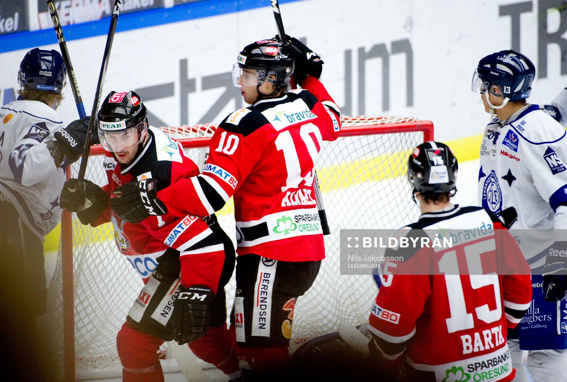 Ivan Ciernik, Robin Alvarez, Alexander Barta, Malmö jubel