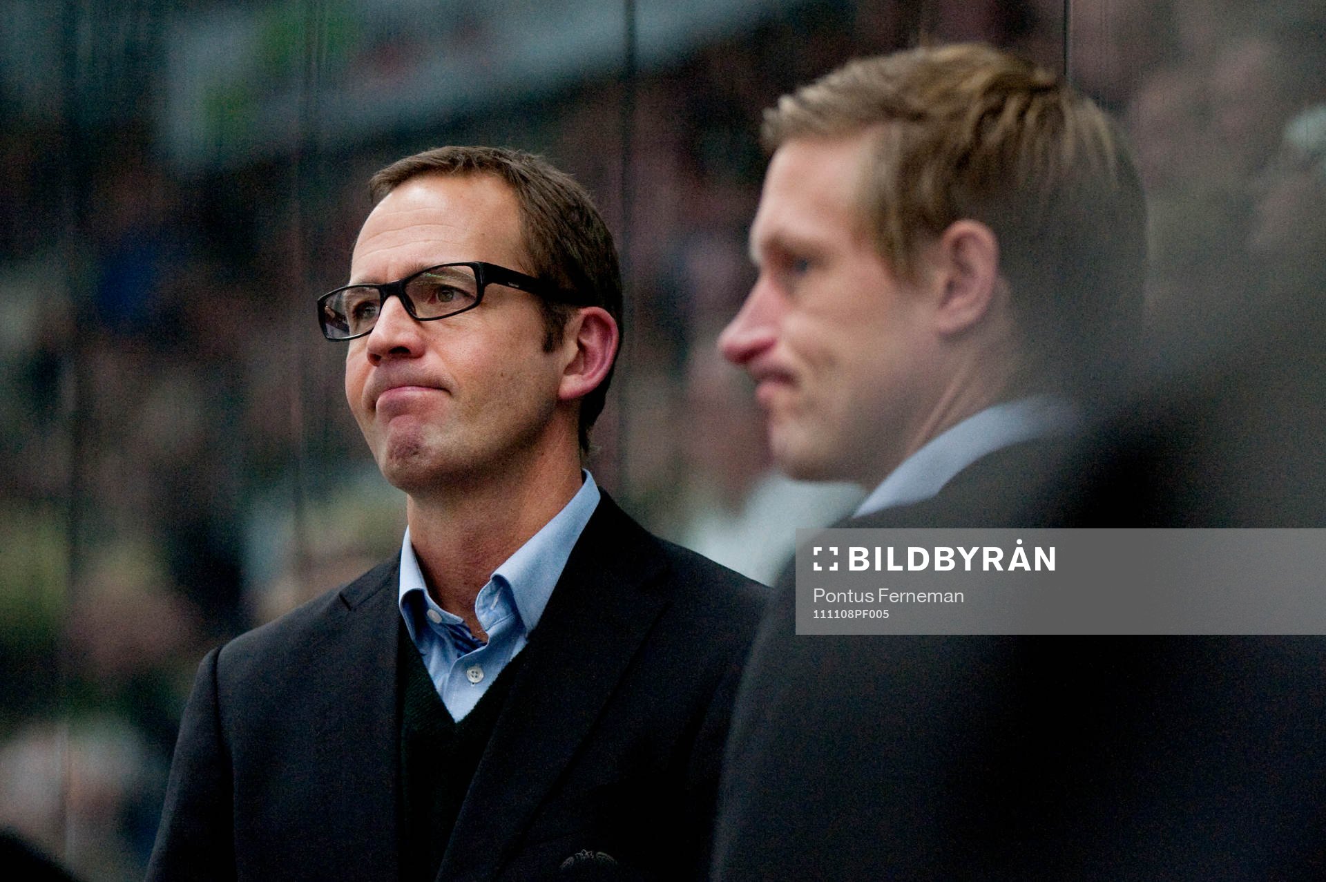Björn Hellkvist, tränare, Jens Gustavsson, assisterande