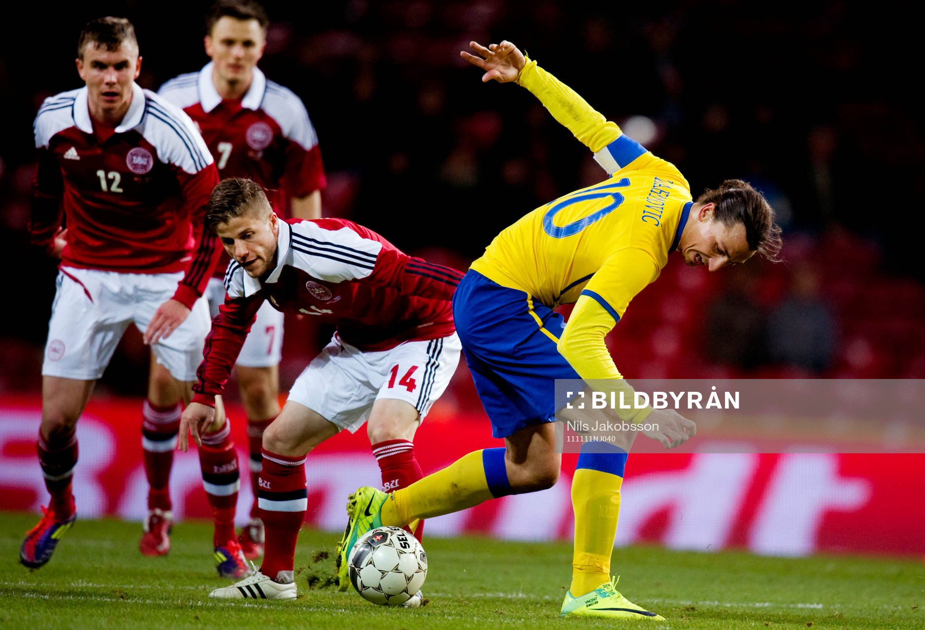 Lasse Schöne, Danmark, Zlatan Ibrahimovic, Sverige