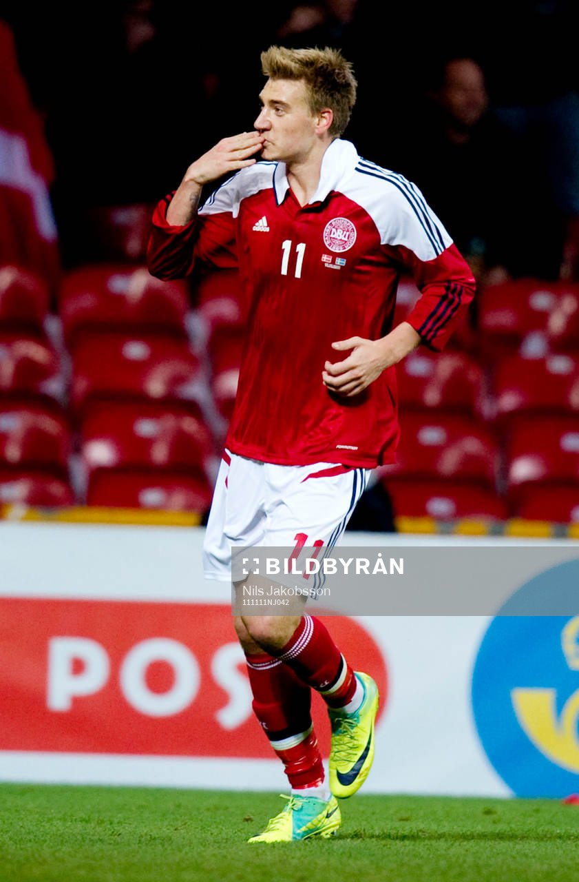 Niklas Bendtner, Danmark jubel