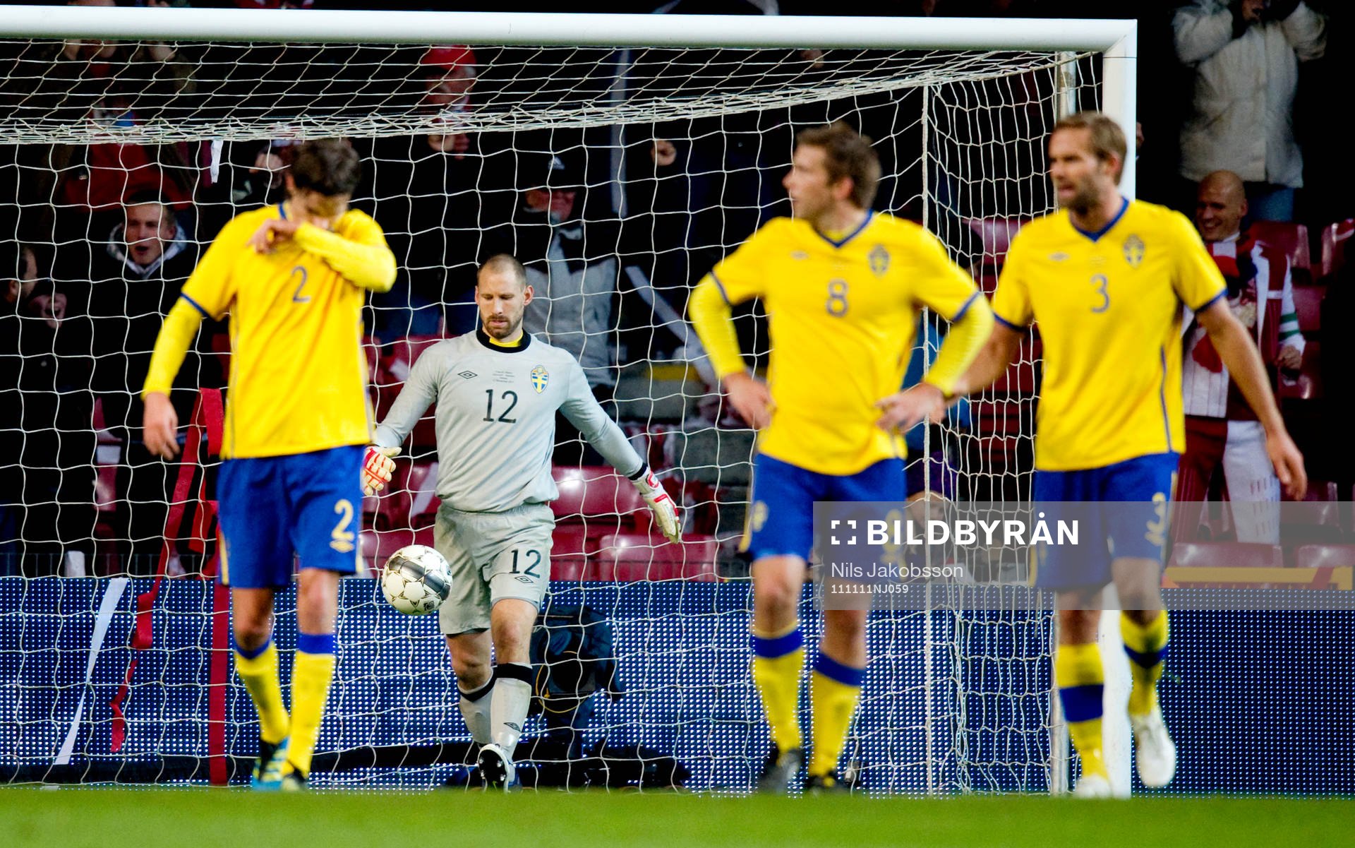 Mikael Lustig, Johan Wiland, Anders Svensson, Olof