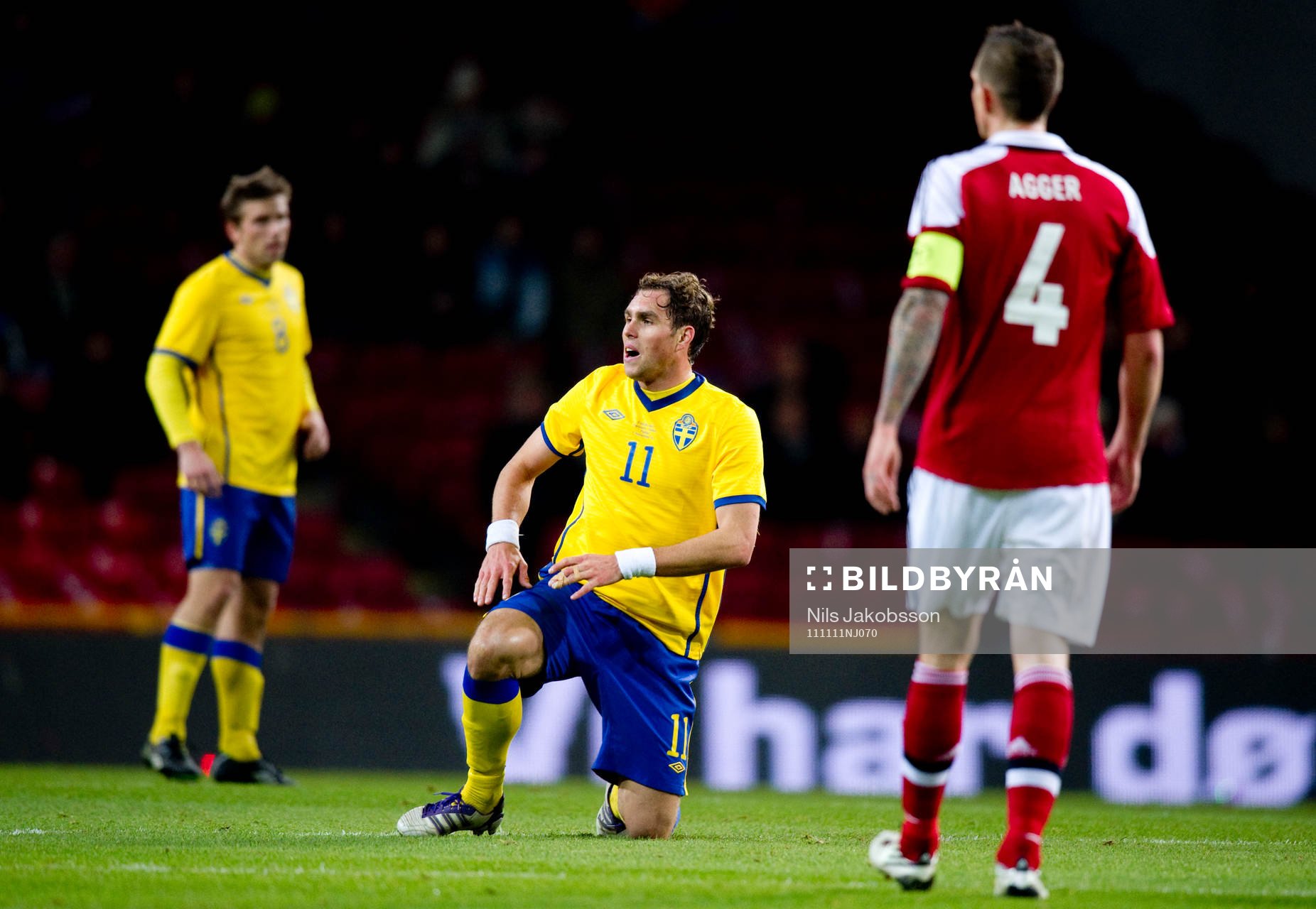 Anders Svensson, Johan Elmander, Sverige depp, Daniel