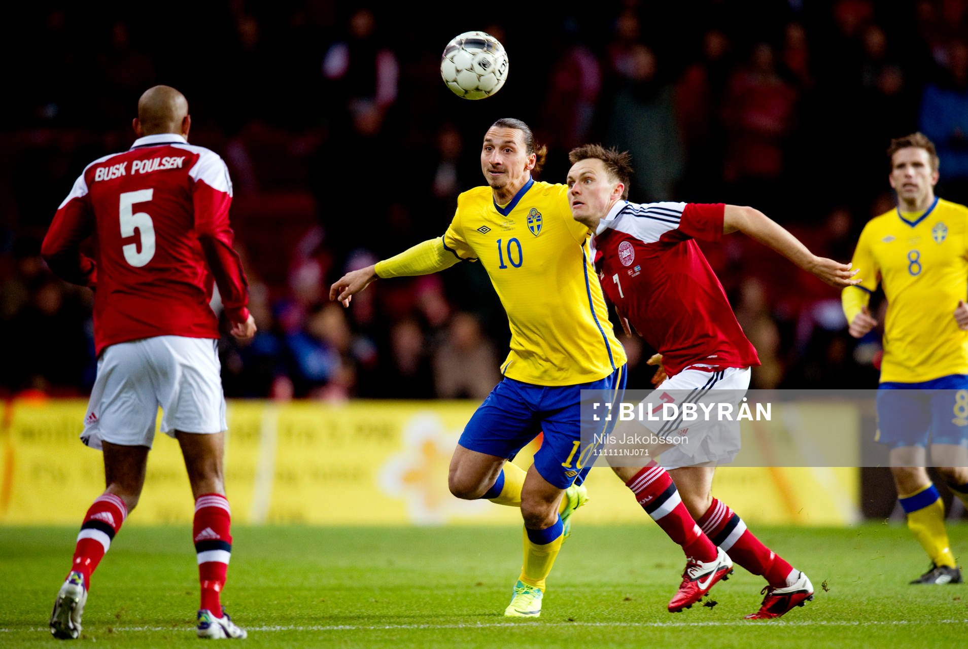  Michael Silberbauer, William Kvist Jörgensen, Danmark, Zlatan Ibrahimovic, Sverige.
