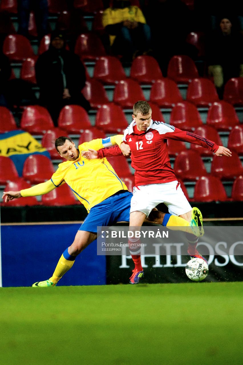 Zlatan Ibrahimovic, Sverige, Simon Busk Poulsen, Danmark