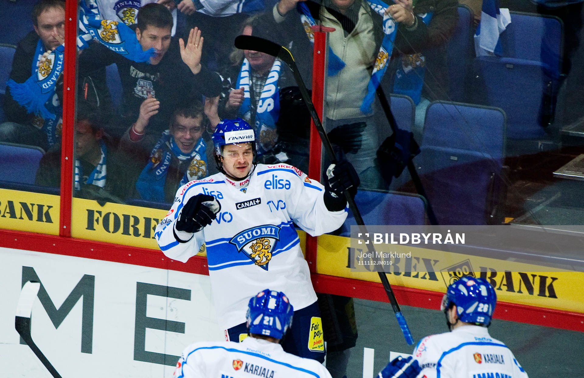 Janne Pesonen, Finland, jubel