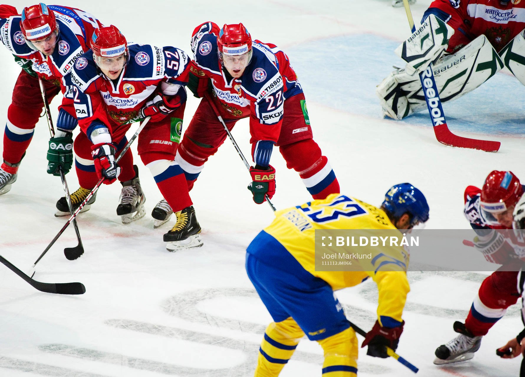Alexander Radulov, Sergei Shirokov och Konstantin Korneev,