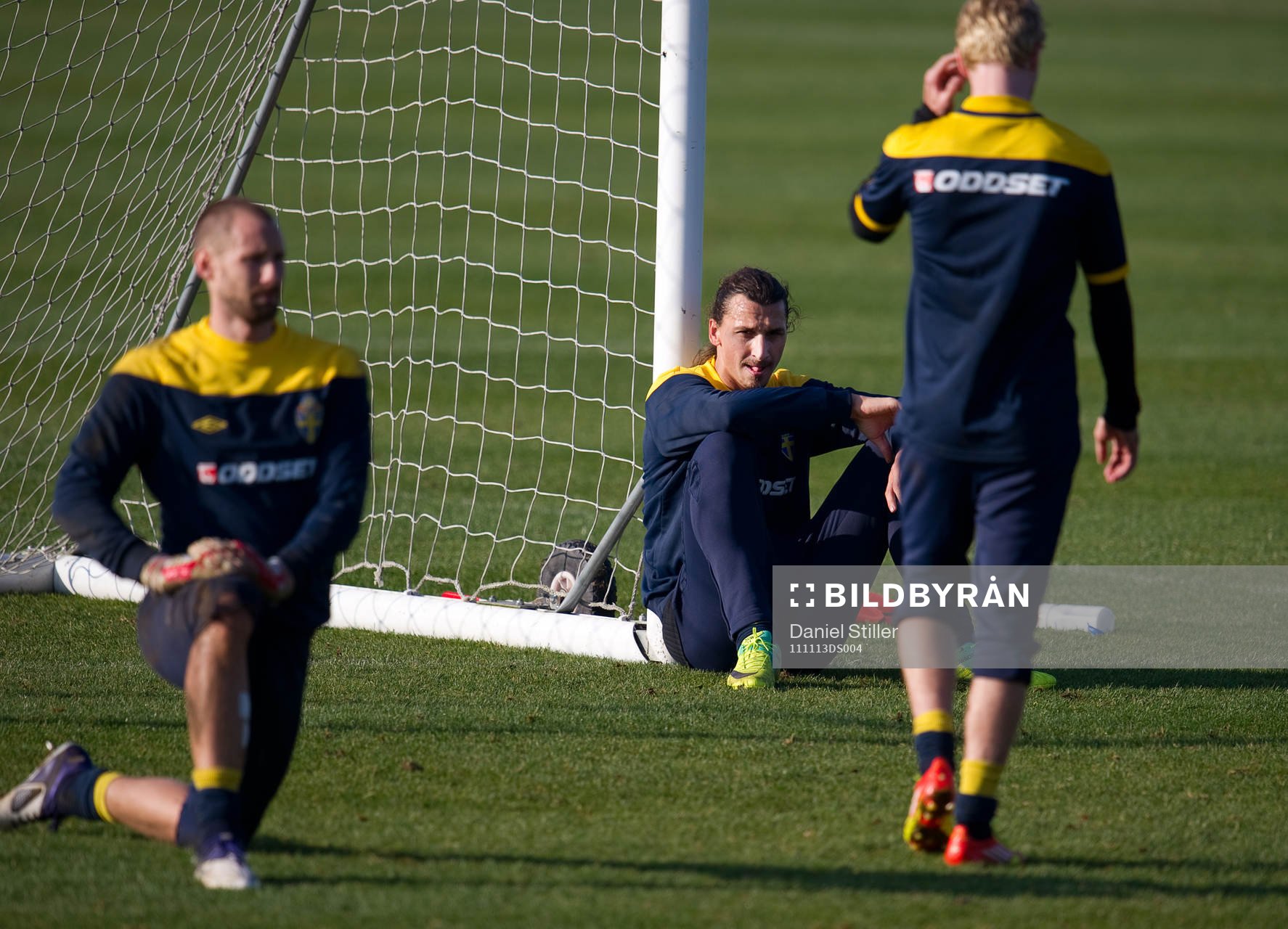 Zlatan Ibrahimovic, Johan Wiland, Christian Willelmsson