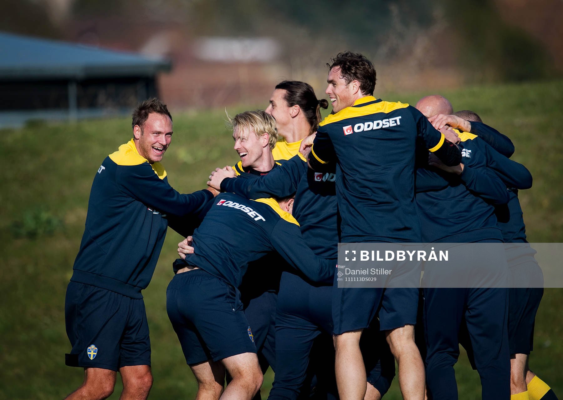 Andreas Granqvist, Johan Elmander mfl, jubel