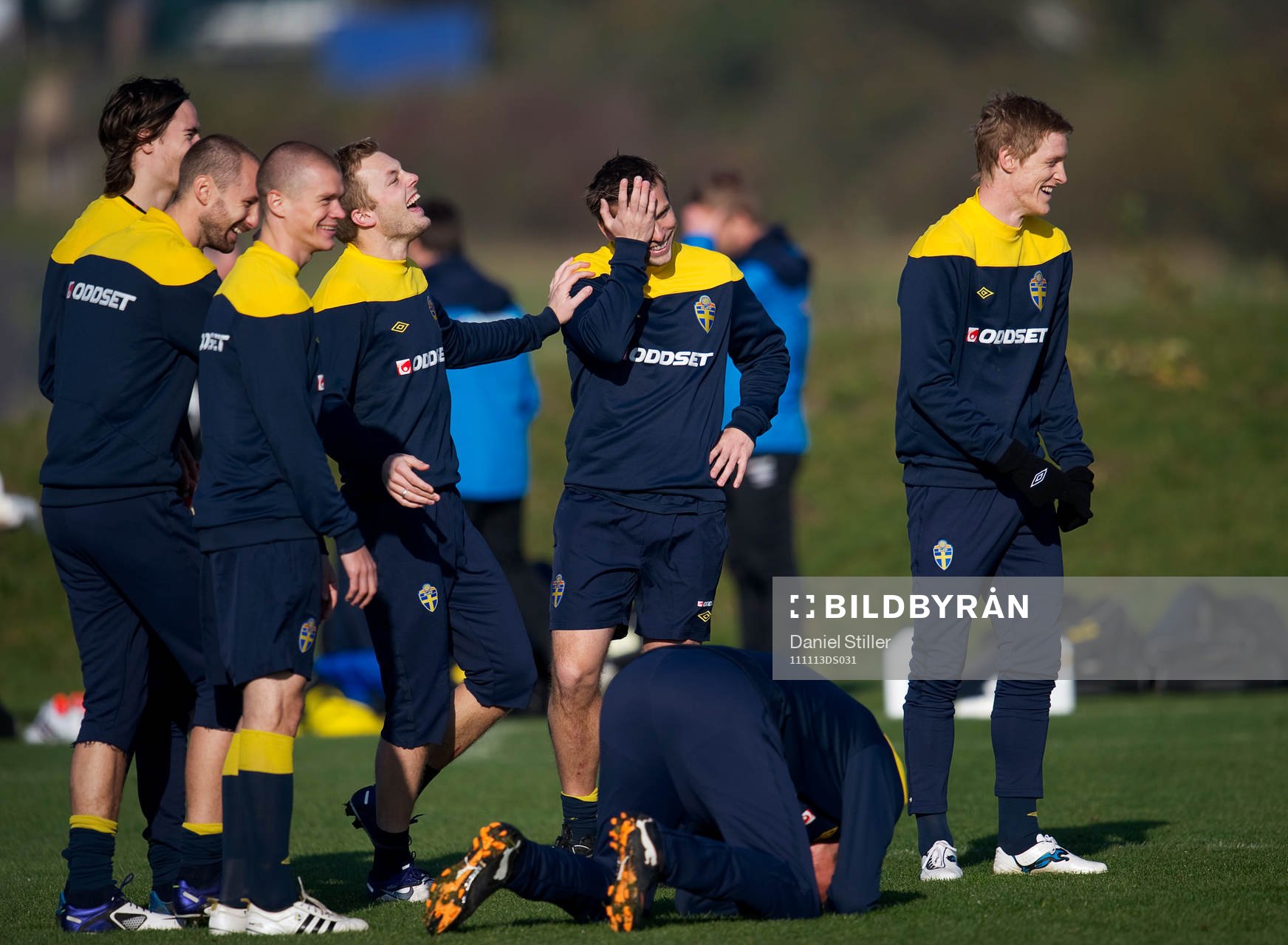 Sebastian Larsson, Anders Svensson, Rasmus Elm mfl