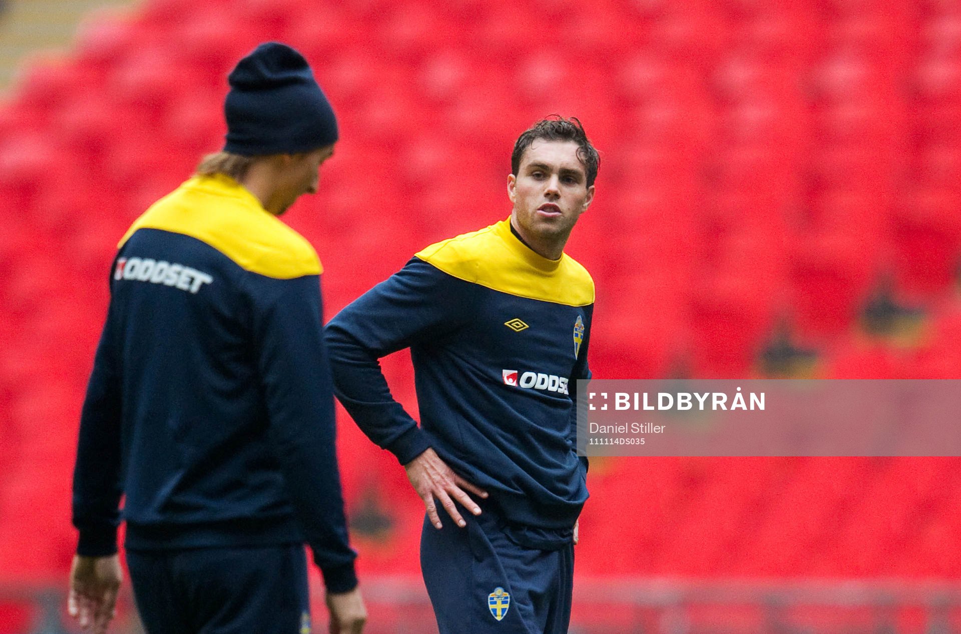 Johan Elmander, Zlatan Ibrahimovic