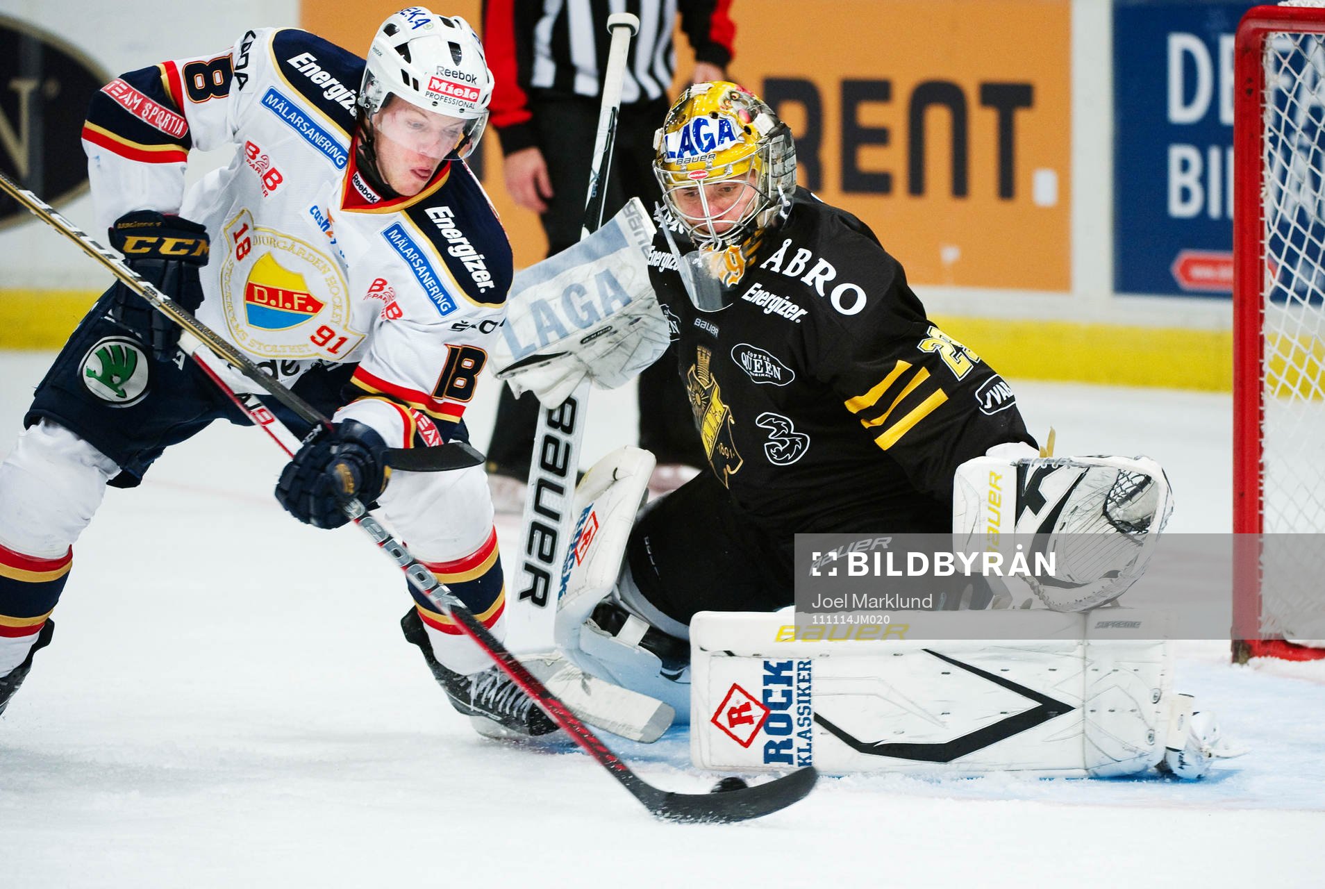 Jonas Almtorp, Djurgården, lyckas inte göra mål bakom