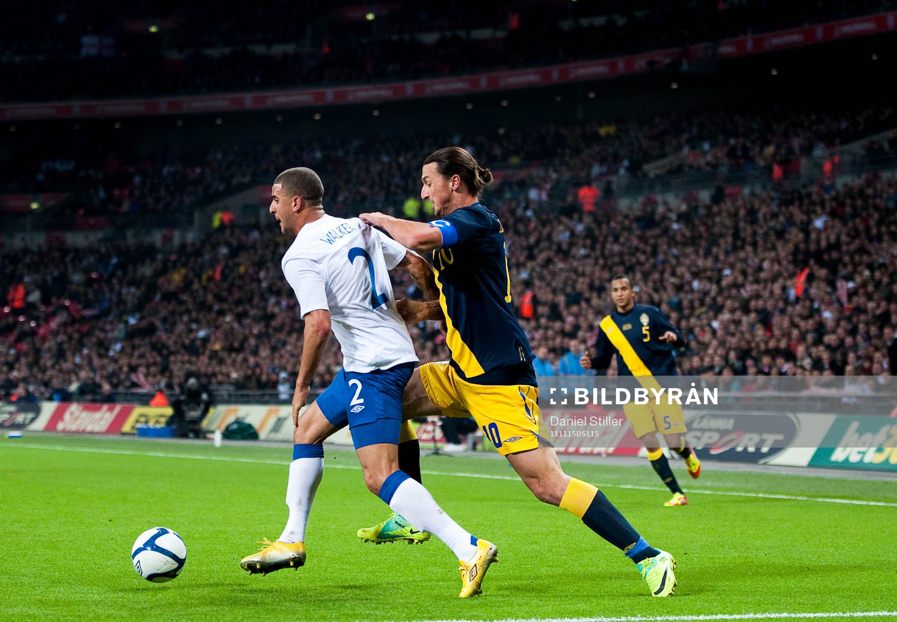 Zlatan Ibrahimovic, Sverige. Kyle Walker, England
