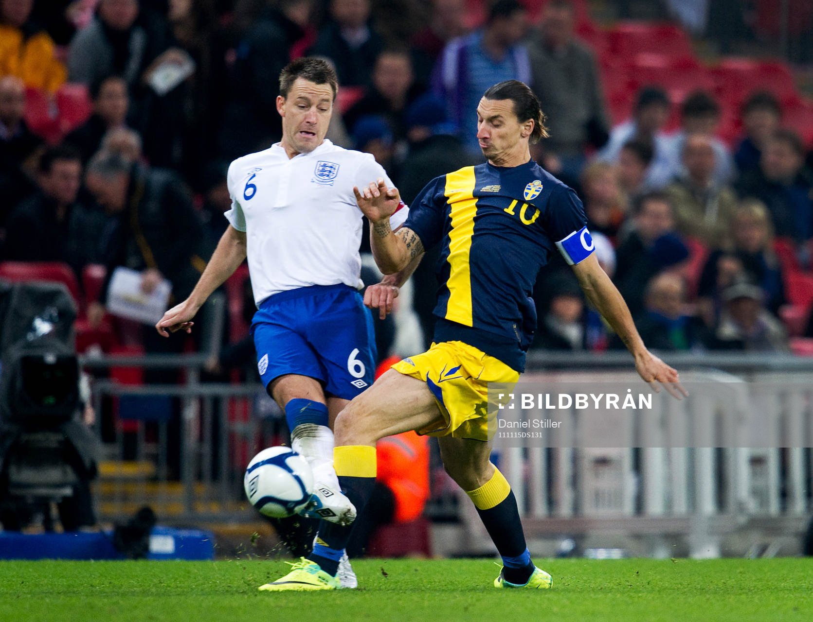 John Terry, England. Zlatan Ibrahimovic, Sverige