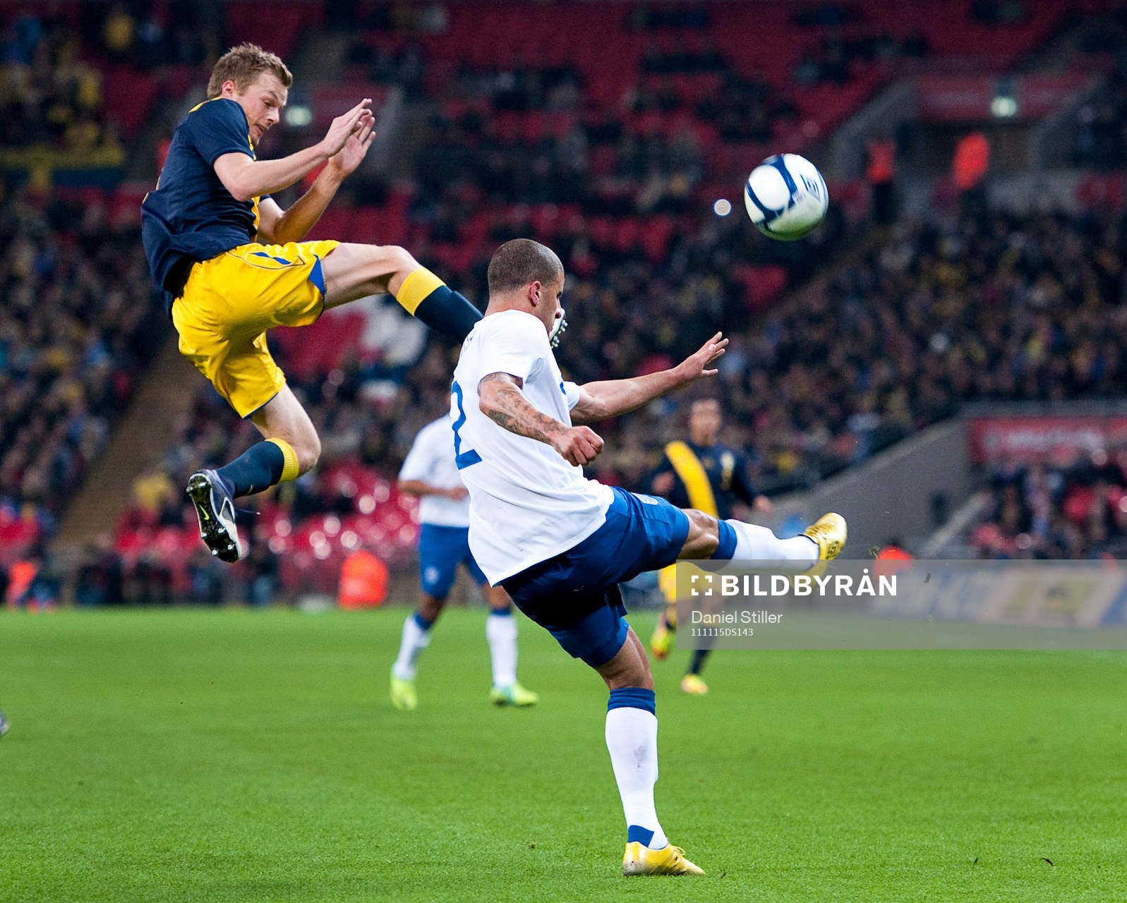 Kyle Walker, England. Sebastian Larsson, Sverige