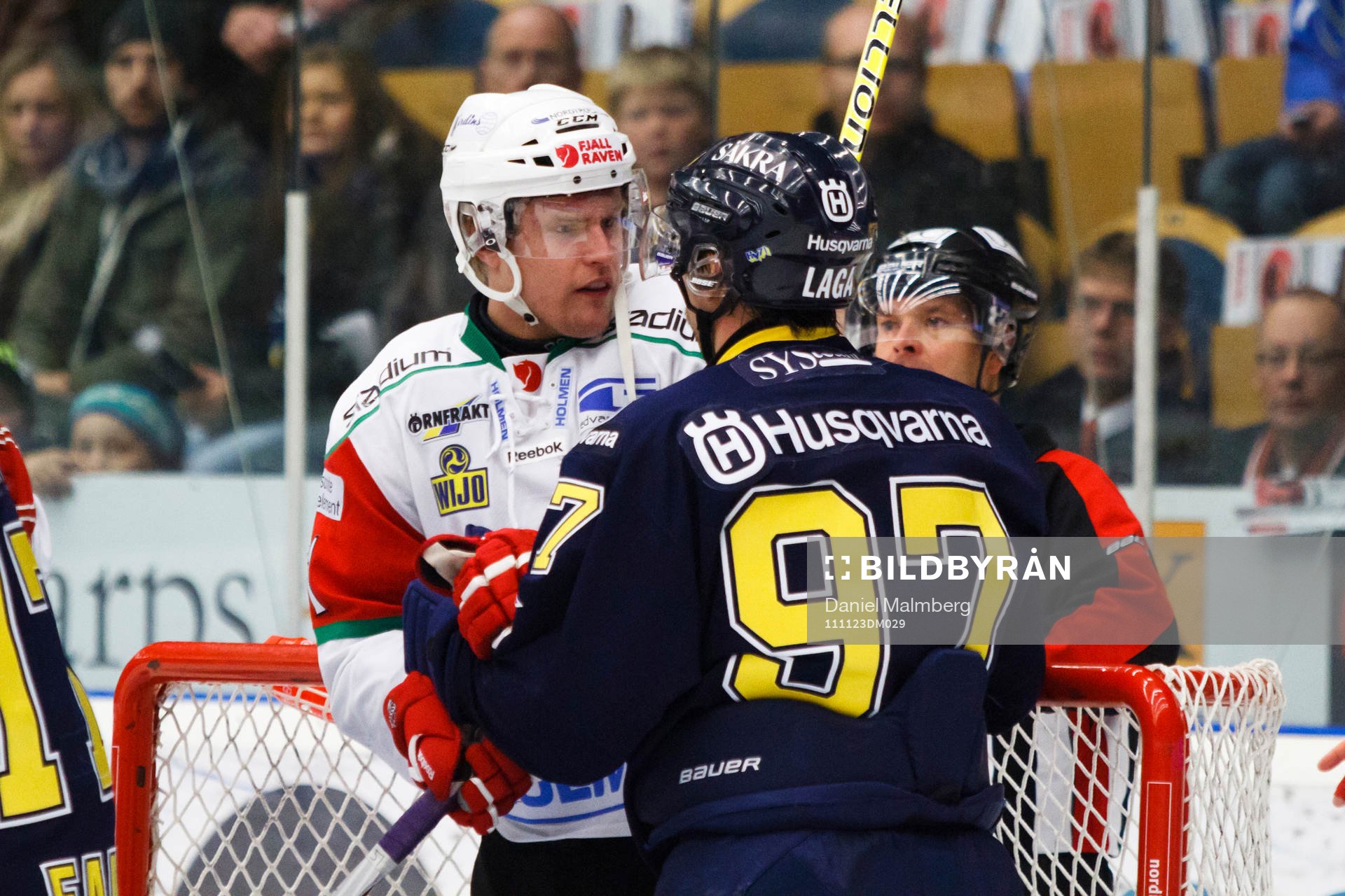 Per Ledin, HV71 gruffar med Jonas Ahnelöv, Modo