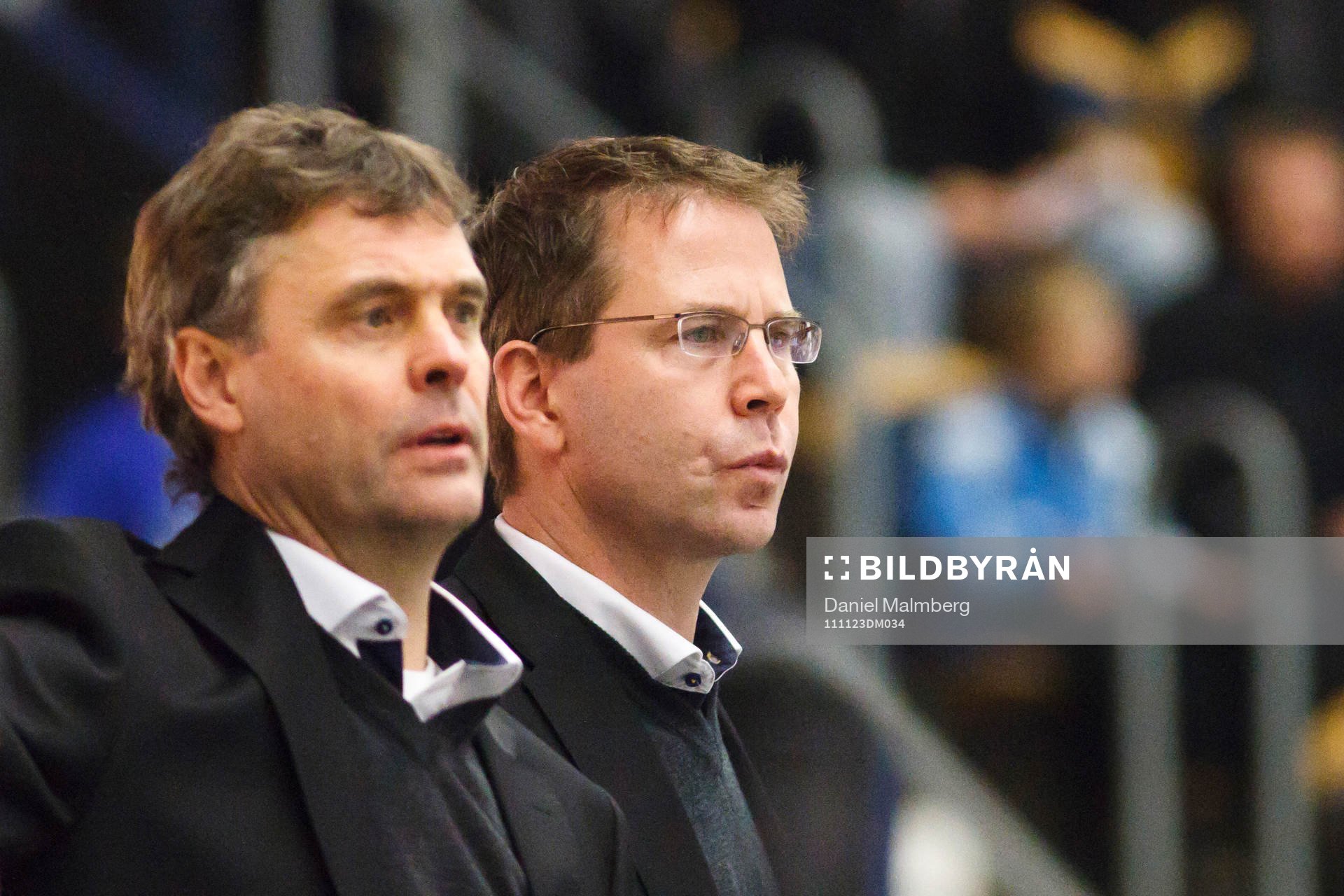 Thomas Ljungberg, andretränare och Ulf Dahlén, tränare
