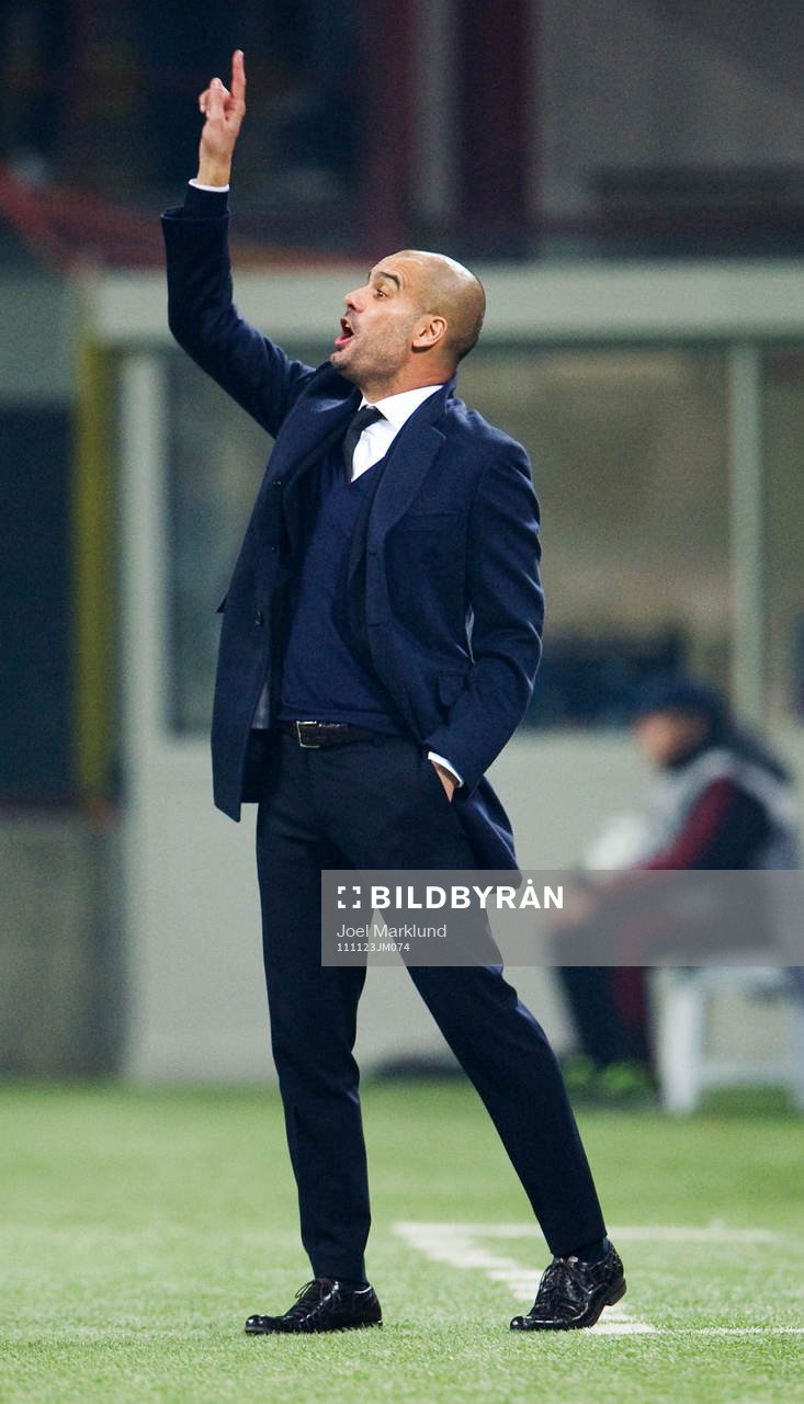  Josep Guardiola, tränare.