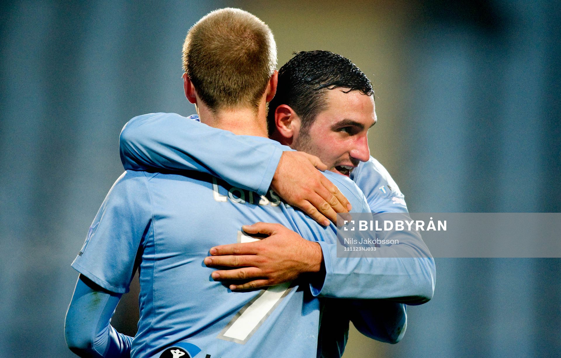 Alexander Nilsson, Daniel Larsson, Malmö FF jubel