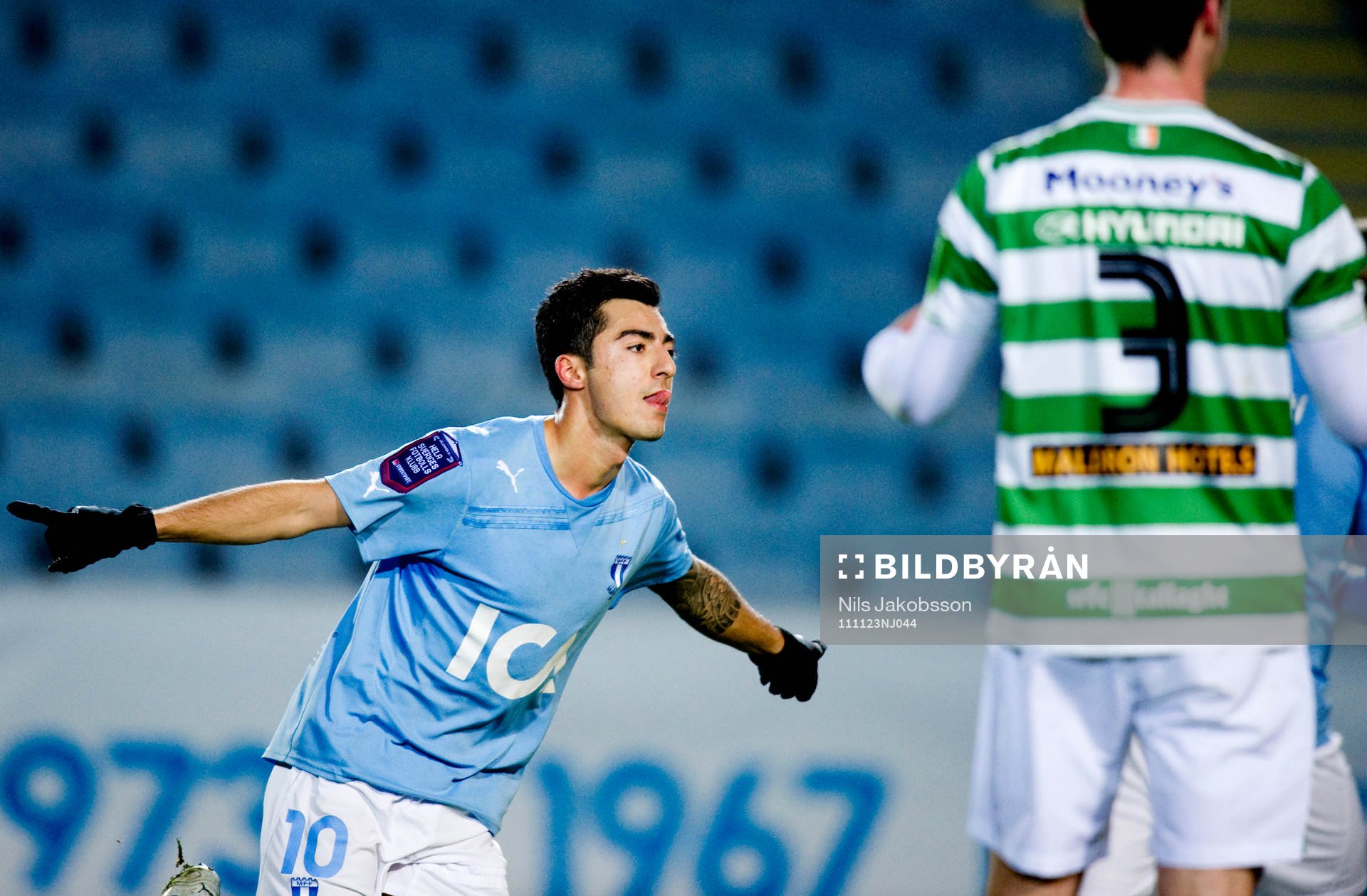 Jiloan Hamad, Malmö FF jubel