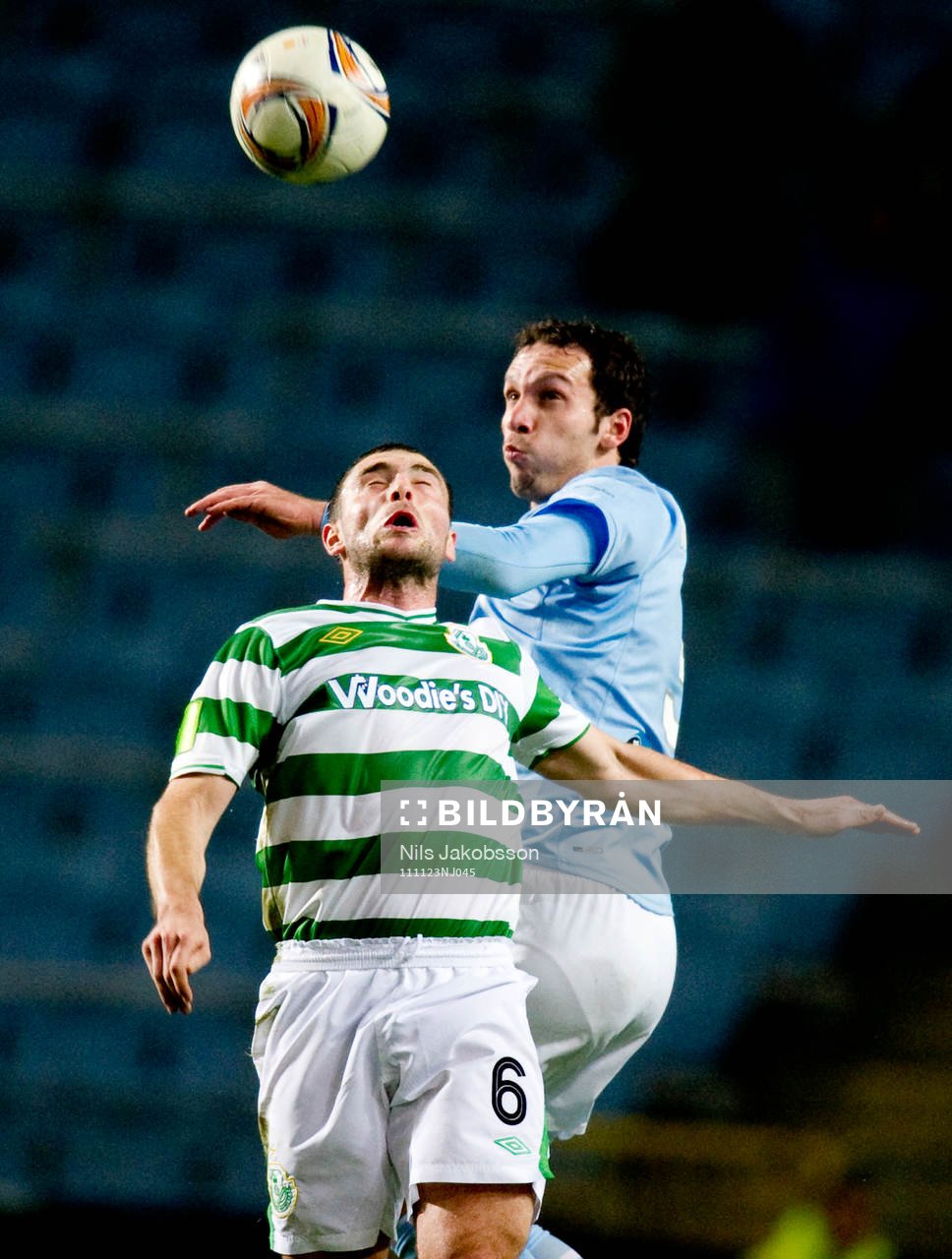  Miljan Mutavdzic, Malmö FF, Stephen Rice, Shamrock Rovers.