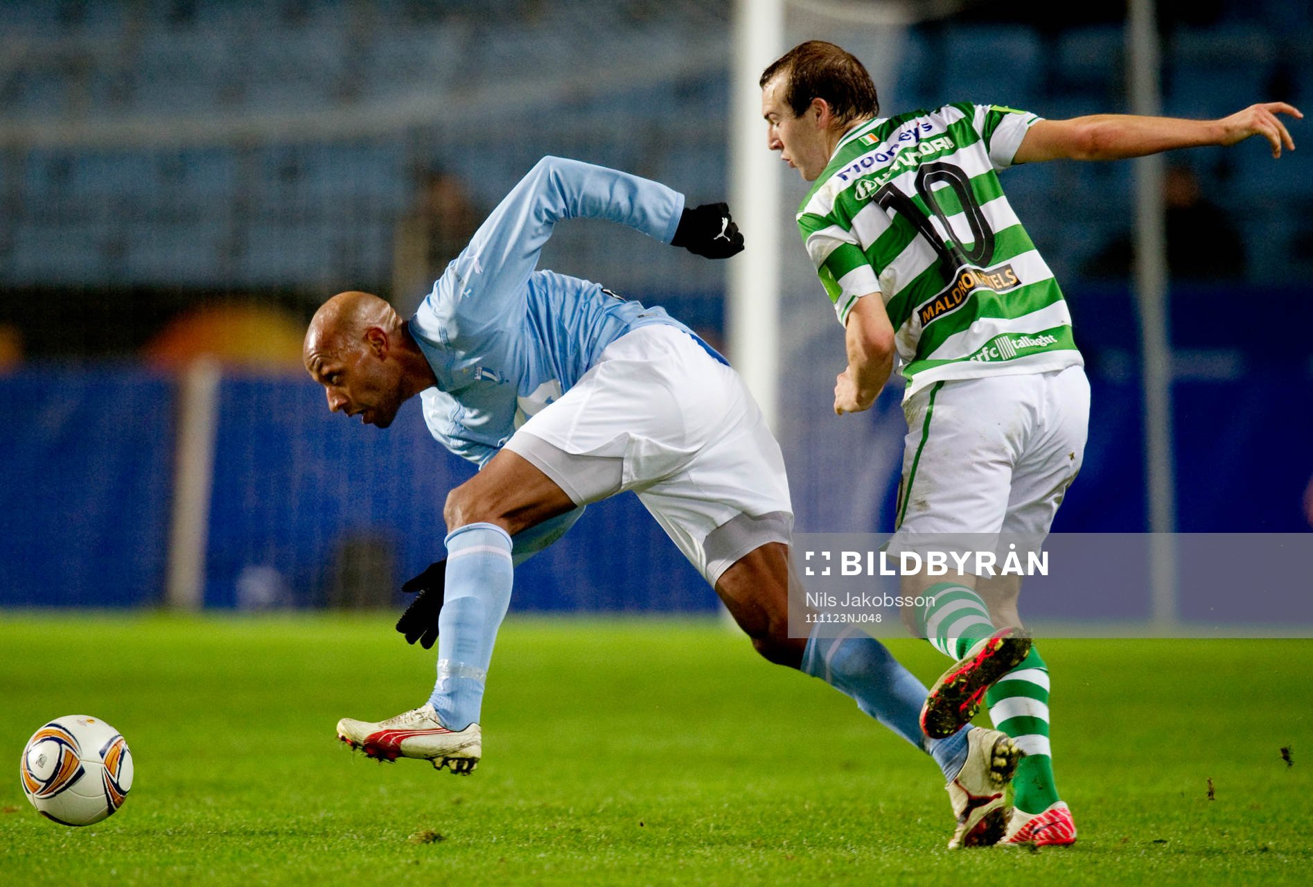 Jeffrey Aubynn, Malmö FF, Karl Sheppard, Shamrock Rovers