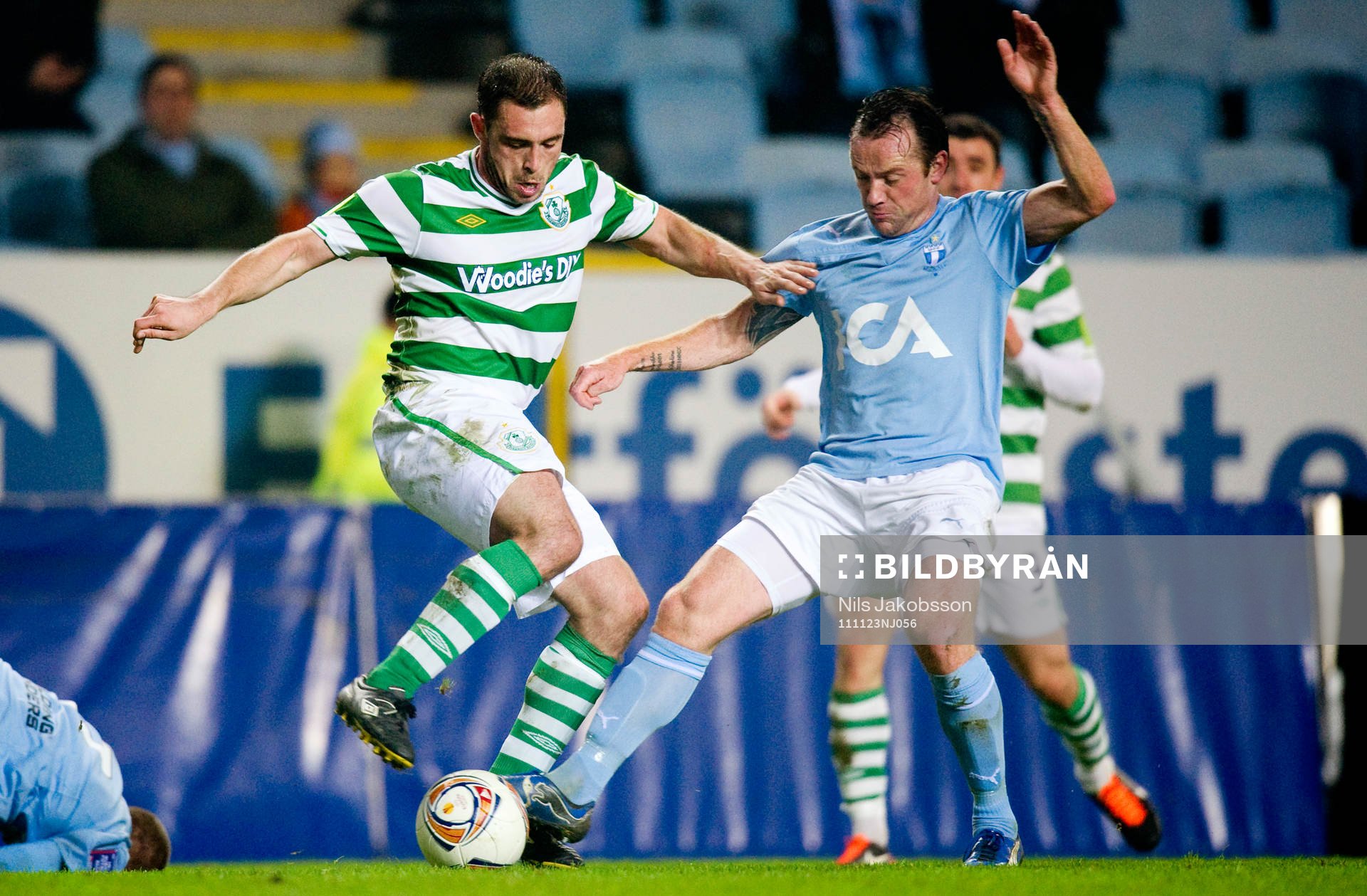 Steohen Rice, Shamrock Rovers, Ulrich Vinzents, Malmö FF