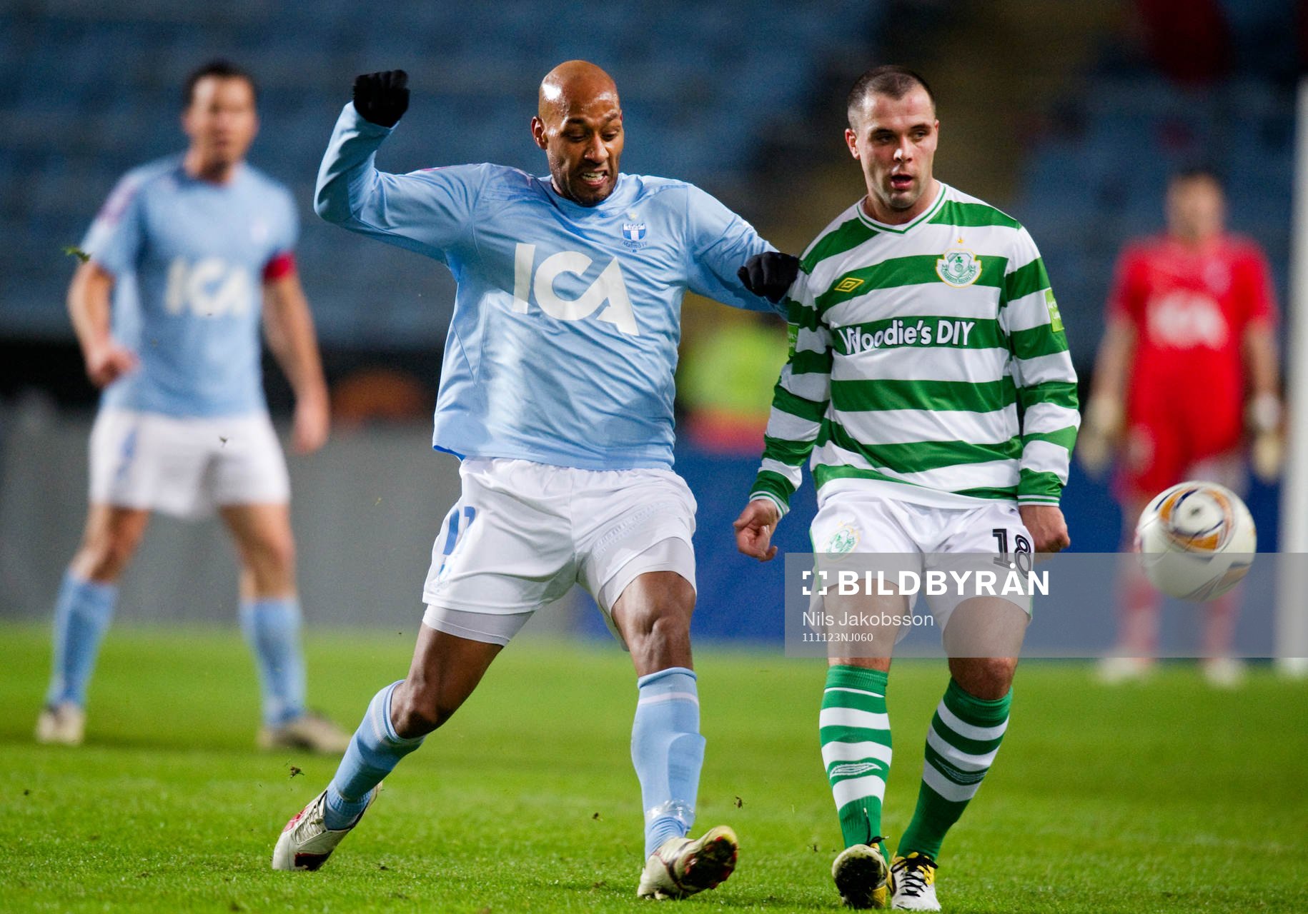 Jeffrey Aubynn, Malmö FF, Chris Turner, Shamrock Rovers