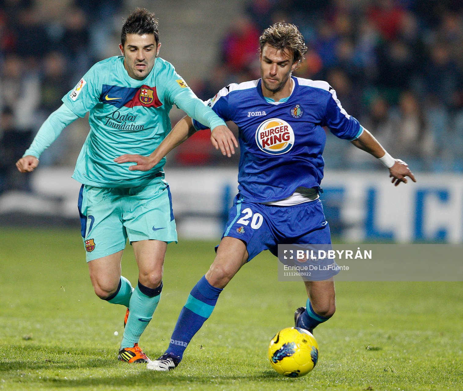  David Villa, Barcelona och Valera, Getafe.